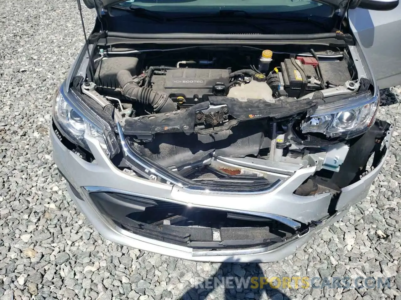11 Photograph of a damaged car 1G1JD5SBXK4109168 CHEVROLET SONIC 2019