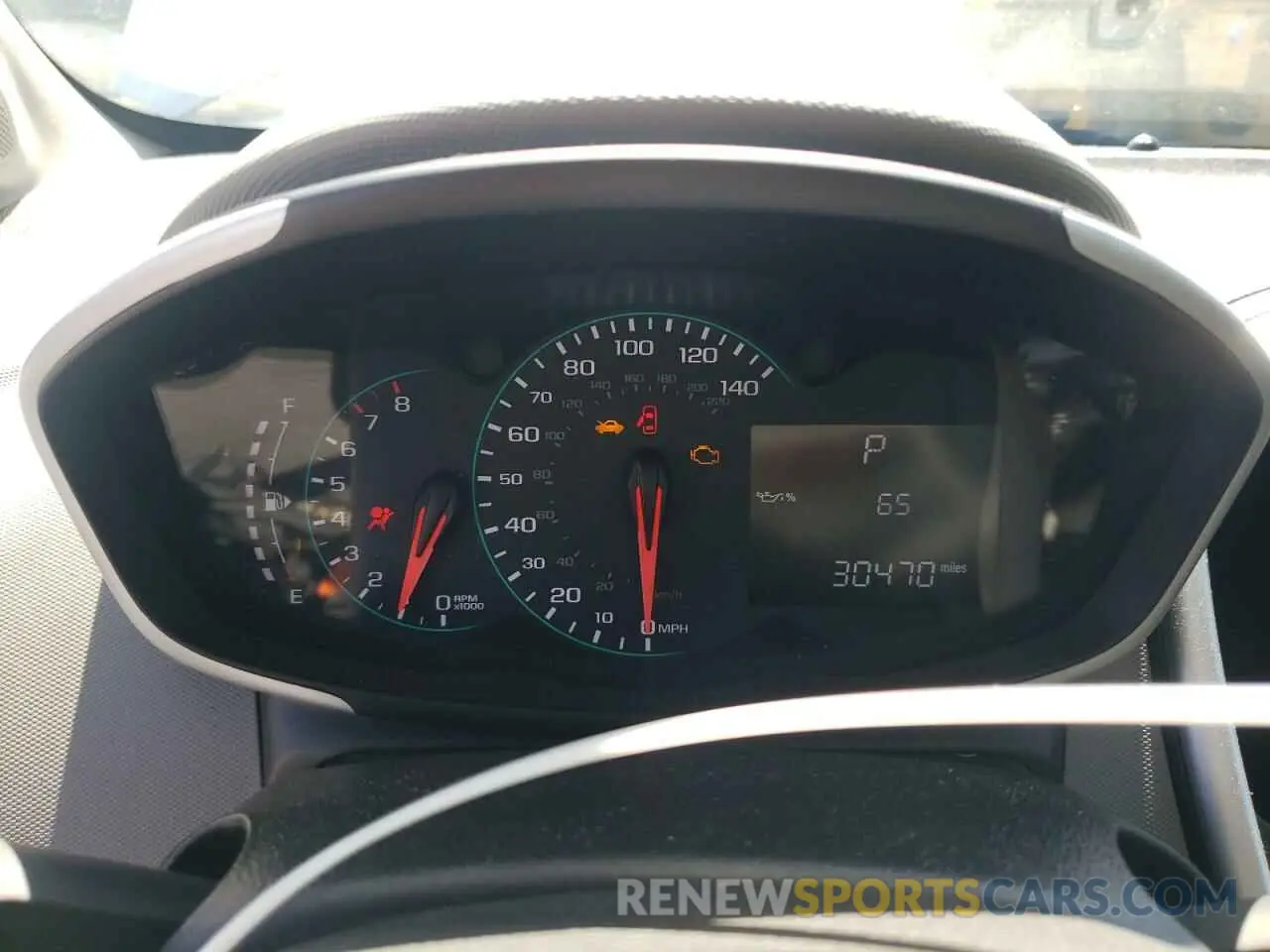9 Photograph of a damaged car 1G1JD5SBXK4109168 CHEVROLET SONIC 2019