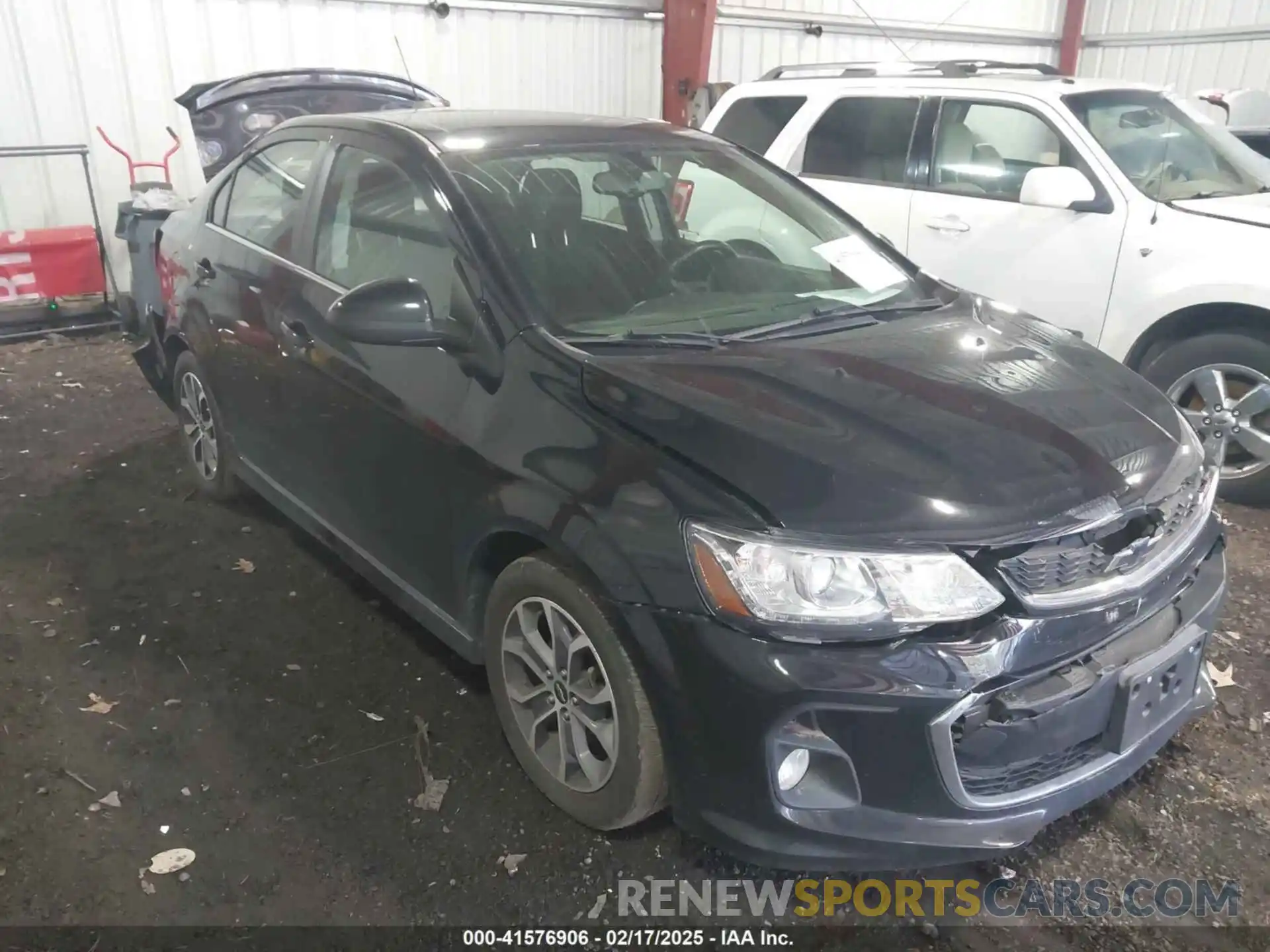 1 Photograph of a damaged car 1G1JD5SBXK4114452 CHEVROLET SONIC 2019