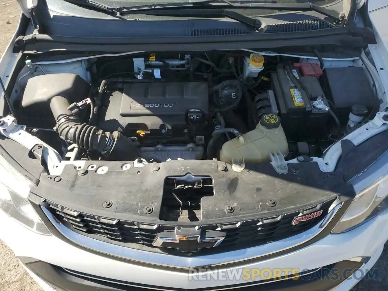 12 Photograph of a damaged car 1G1JD6SB0K4104714 CHEVROLET SONIC 2019