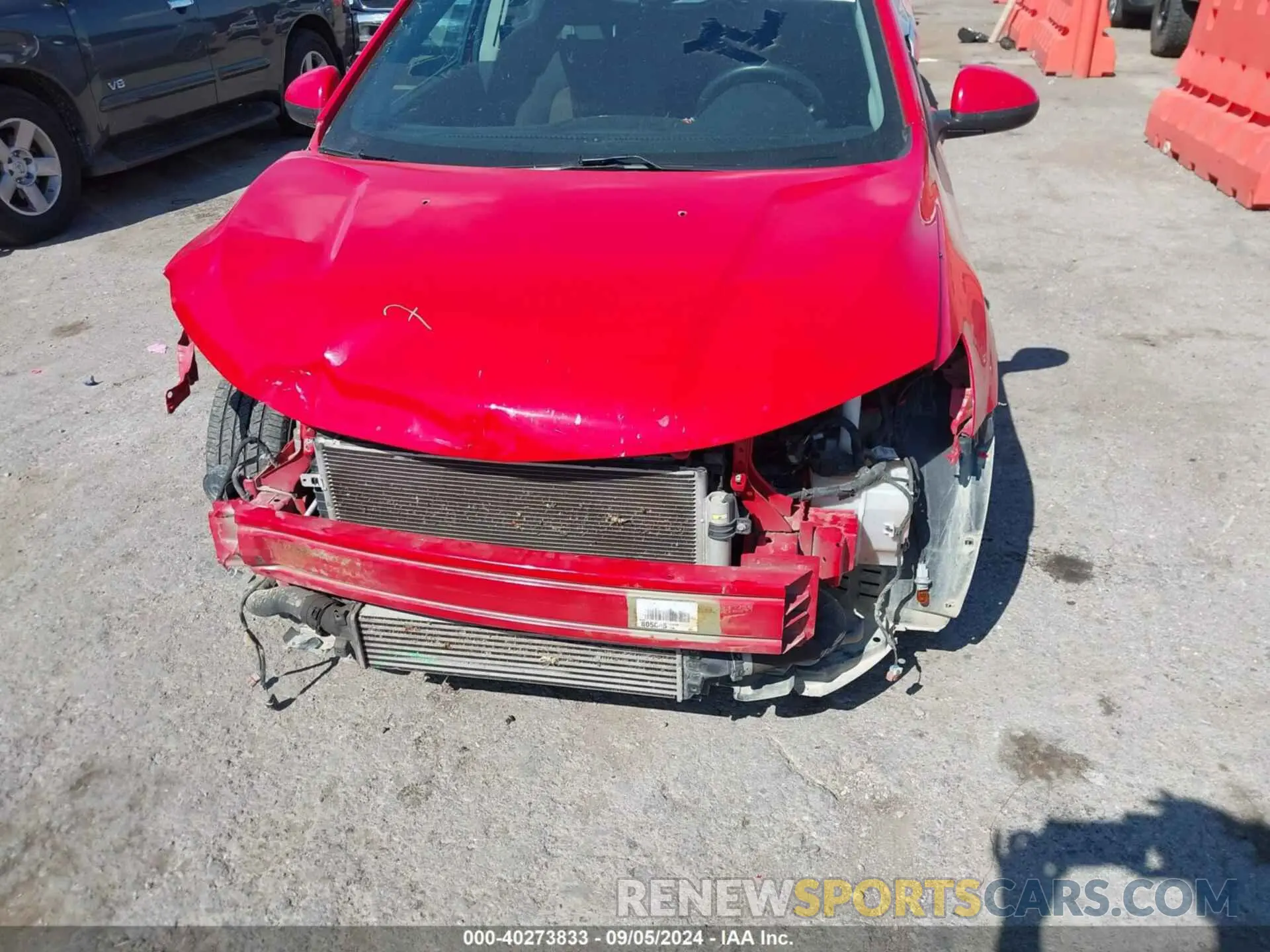 6 Photograph of a damaged car 1G1JD6SB5K4124909 CHEVROLET SONIC 2019