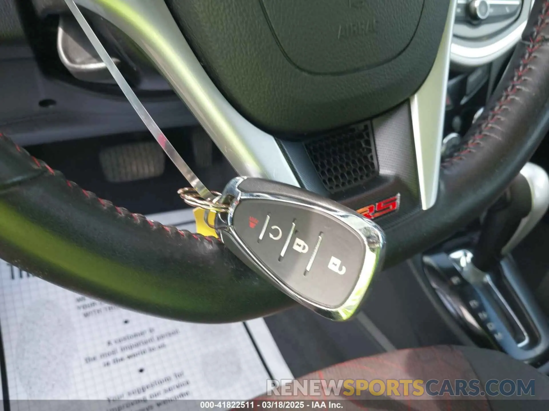 11 Photograph of a damaged car 1G1JD6SB7K4148712 CHEVROLET SONIC 2019