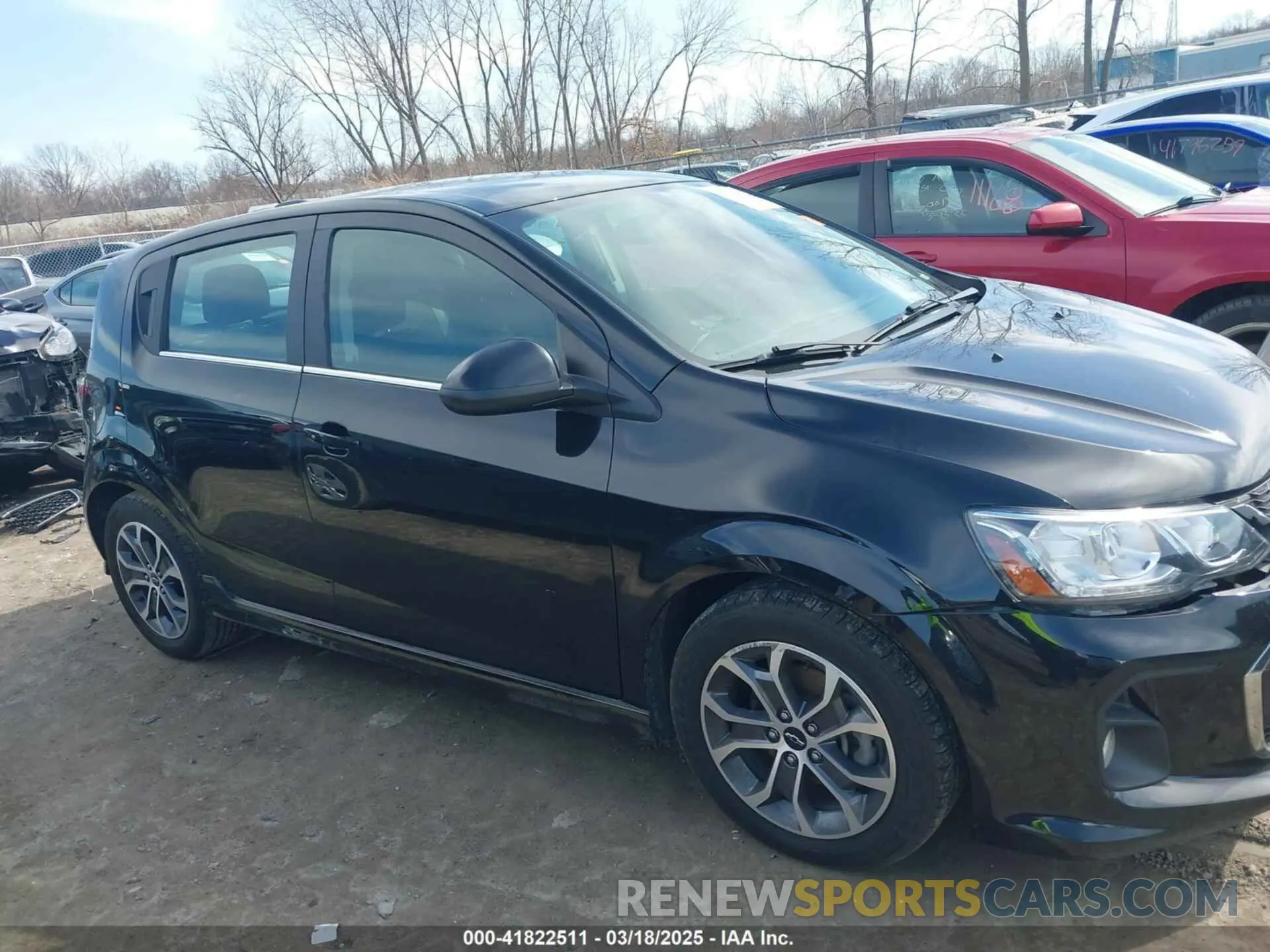 14 Photograph of a damaged car 1G1JD6SB7K4148712 CHEVROLET SONIC 2019
