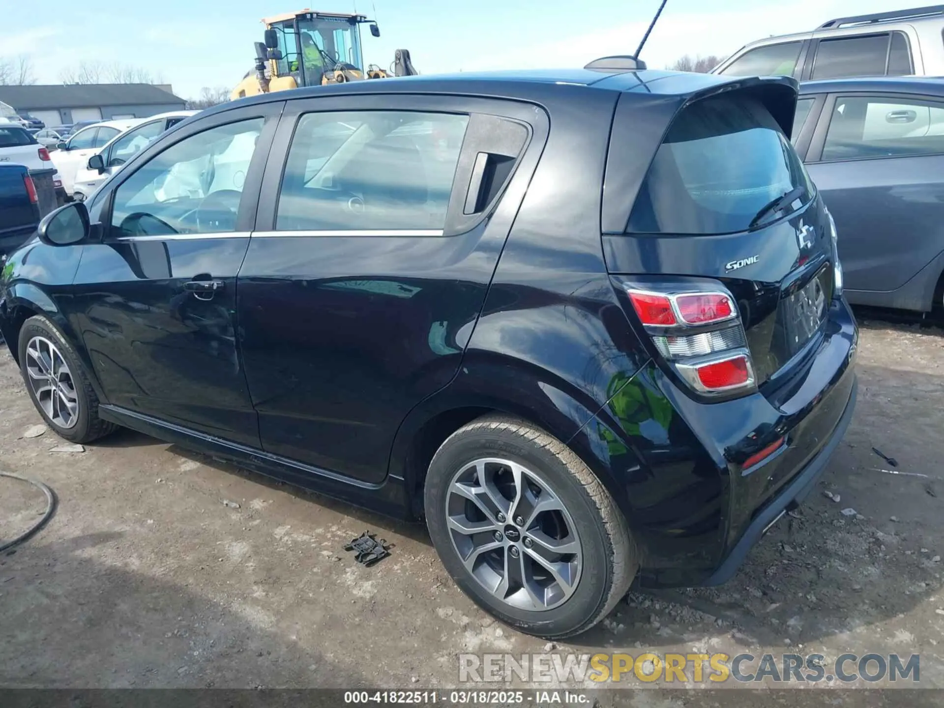15 Photograph of a damaged car 1G1JD6SB7K4148712 CHEVROLET SONIC 2019
