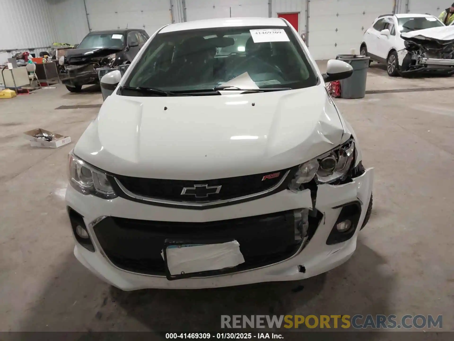 12 Photograph of a damaged car 1G1JD6SB7K4150427 CHEVROLET SONIC 2019