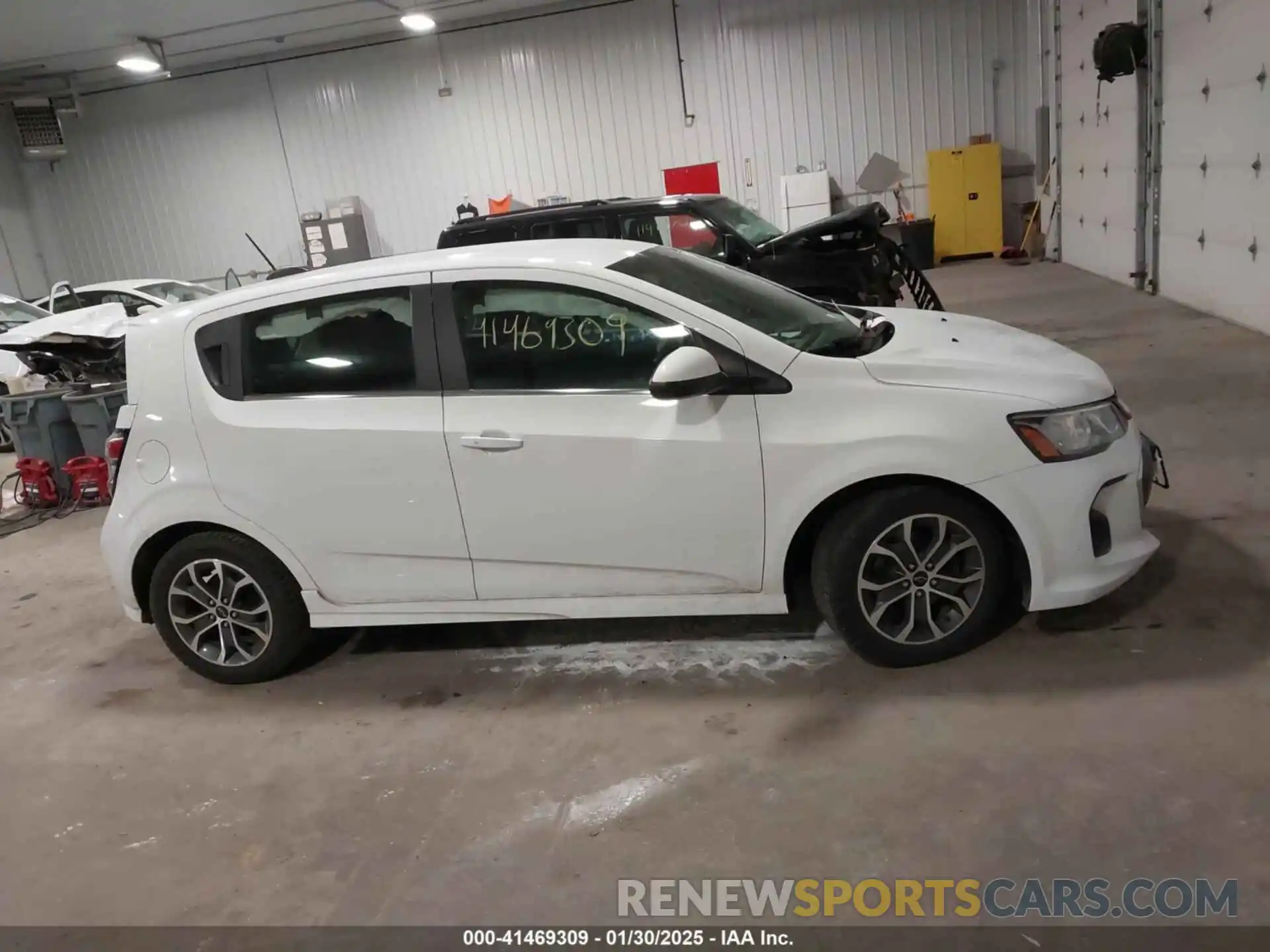 13 Photograph of a damaged car 1G1JD6SB7K4150427 CHEVROLET SONIC 2019