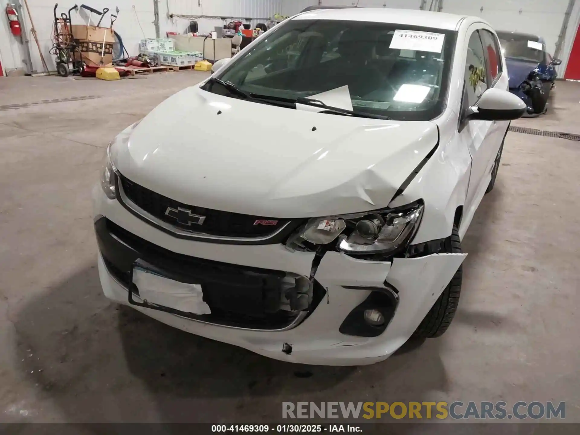 6 Photograph of a damaged car 1G1JD6SB7K4150427 CHEVROLET SONIC 2019