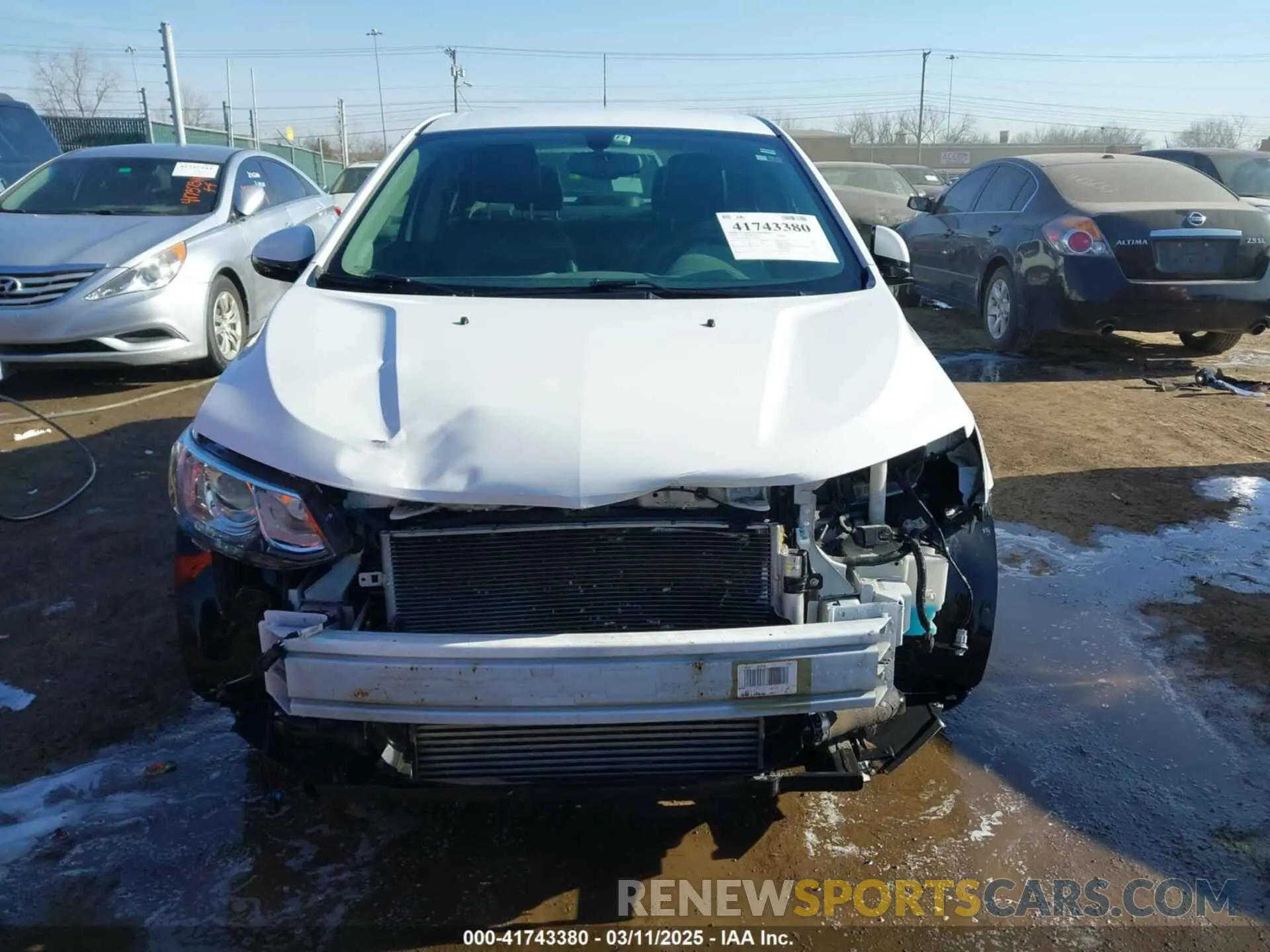 12 Photograph of a damaged car 1G1JF5SB3K4121379 CHEVROLET SONIC 2019