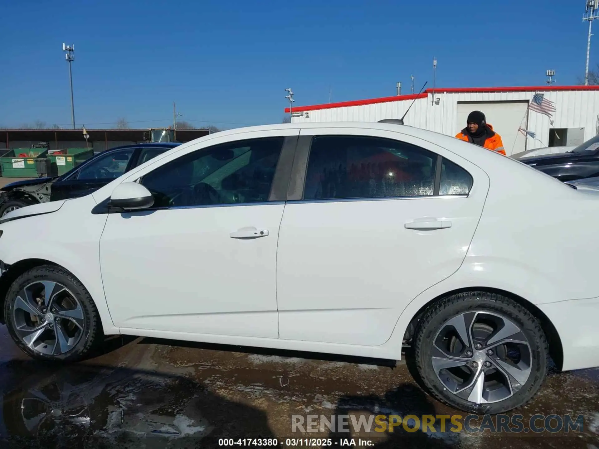 14 Photograph of a damaged car 1G1JF5SB3K4121379 CHEVROLET SONIC 2019