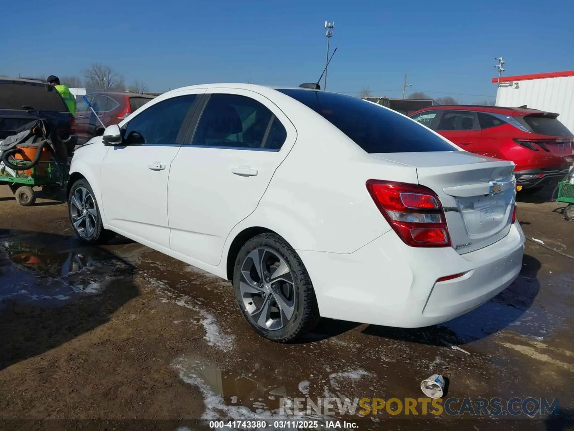3 Photograph of a damaged car 1G1JF5SB3K4121379 CHEVROLET SONIC 2019