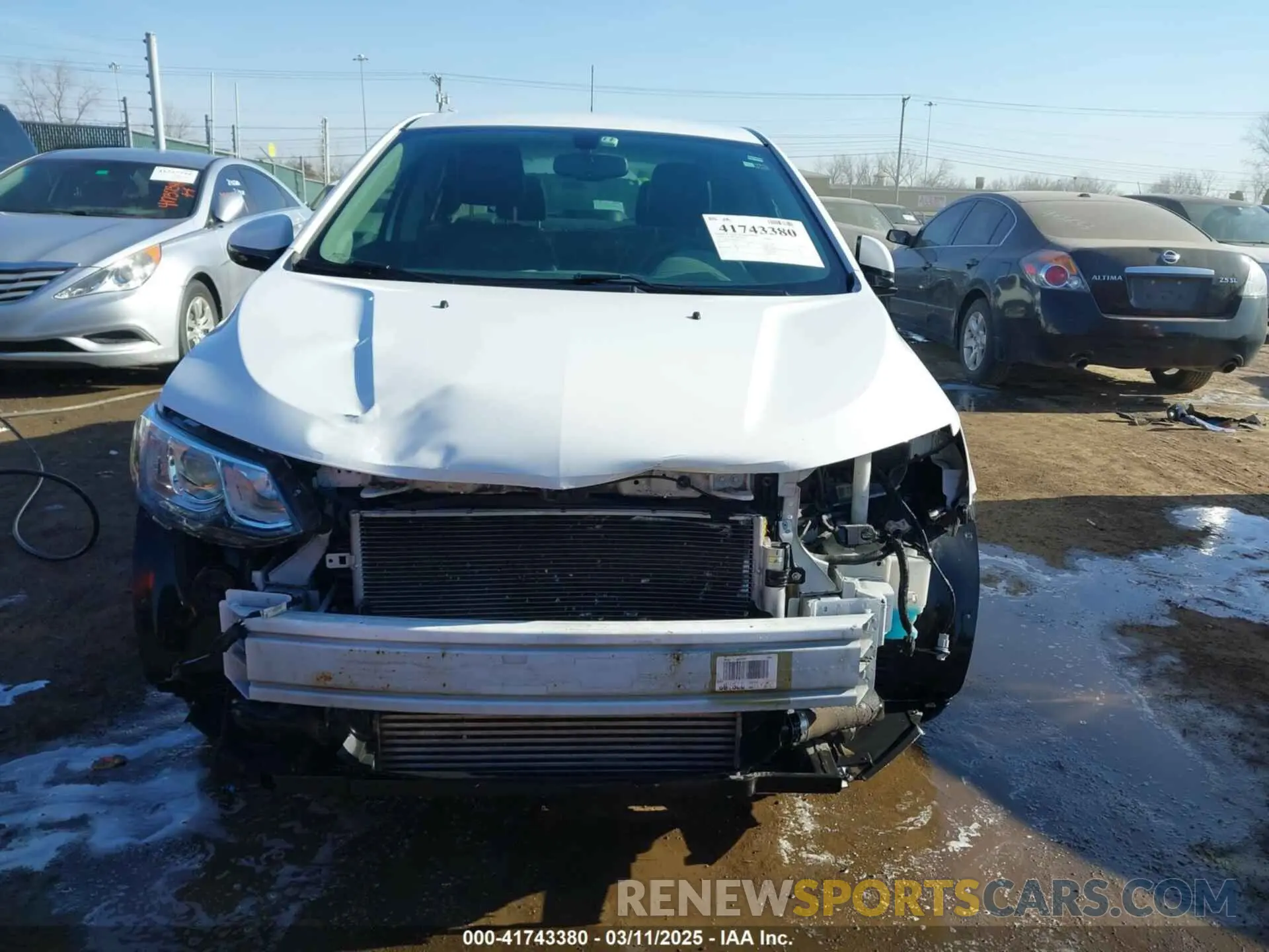 6 Photograph of a damaged car 1G1JF5SB3K4121379 CHEVROLET SONIC 2019