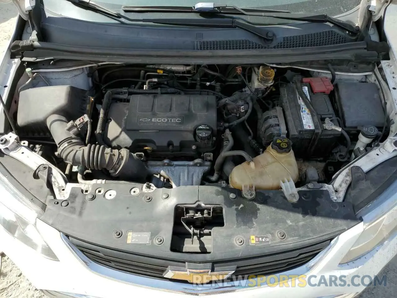 11 Photograph of a damaged car 1G1JF5SB5K4121481 CHEVROLET SONIC 2019