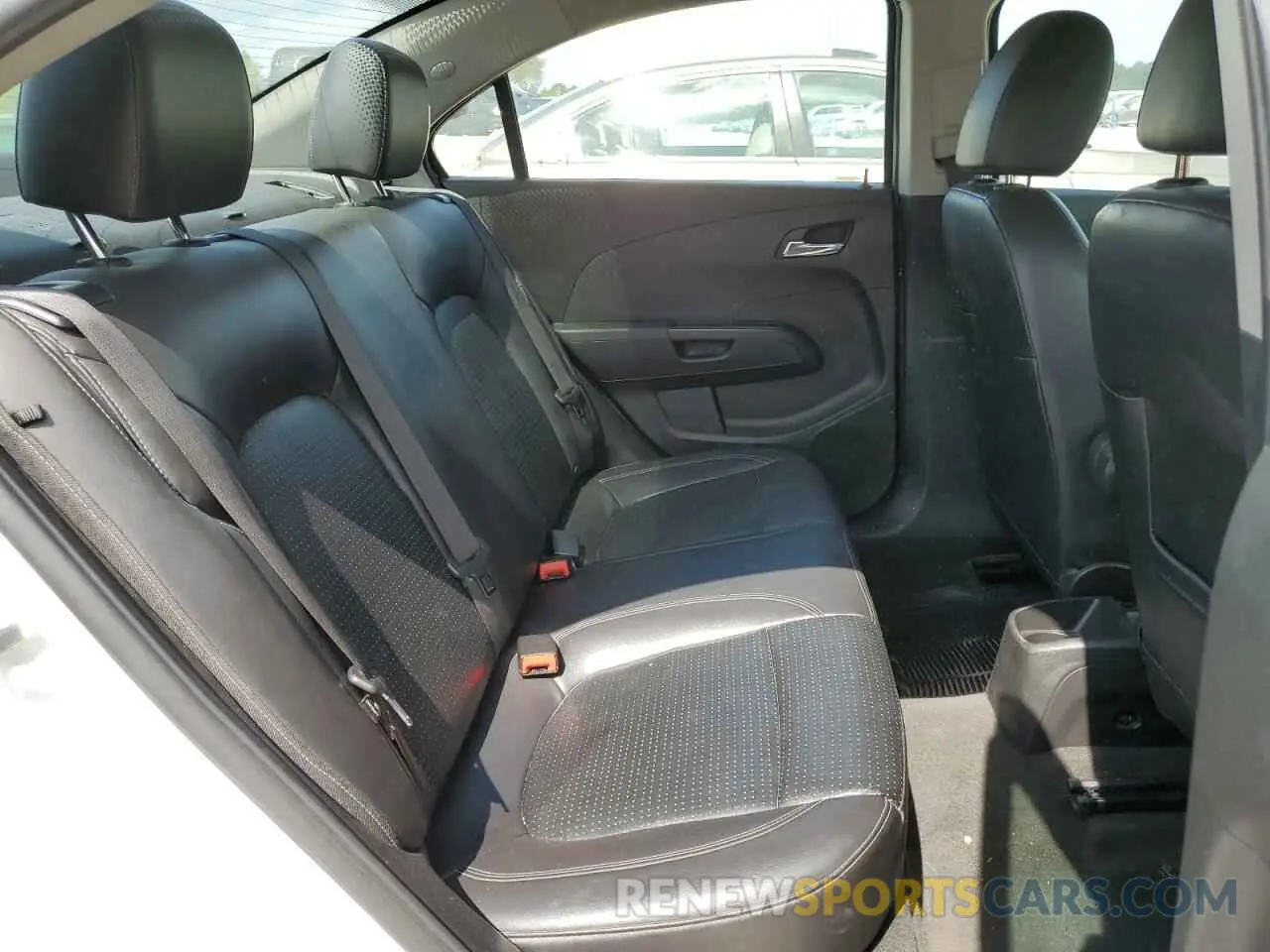 12 Photograph of a damaged car 1G1JF5SB5K4121481 CHEVROLET SONIC 2019