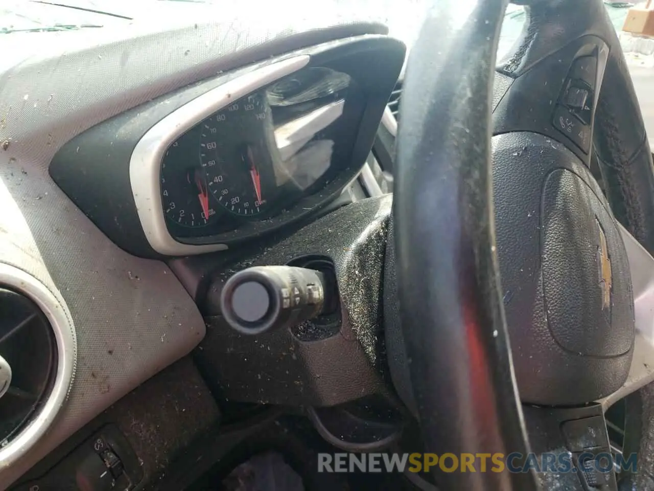 9 Photograph of a damaged car 1G1JF5SB5K4122176 CHEVROLET SONIC 2019