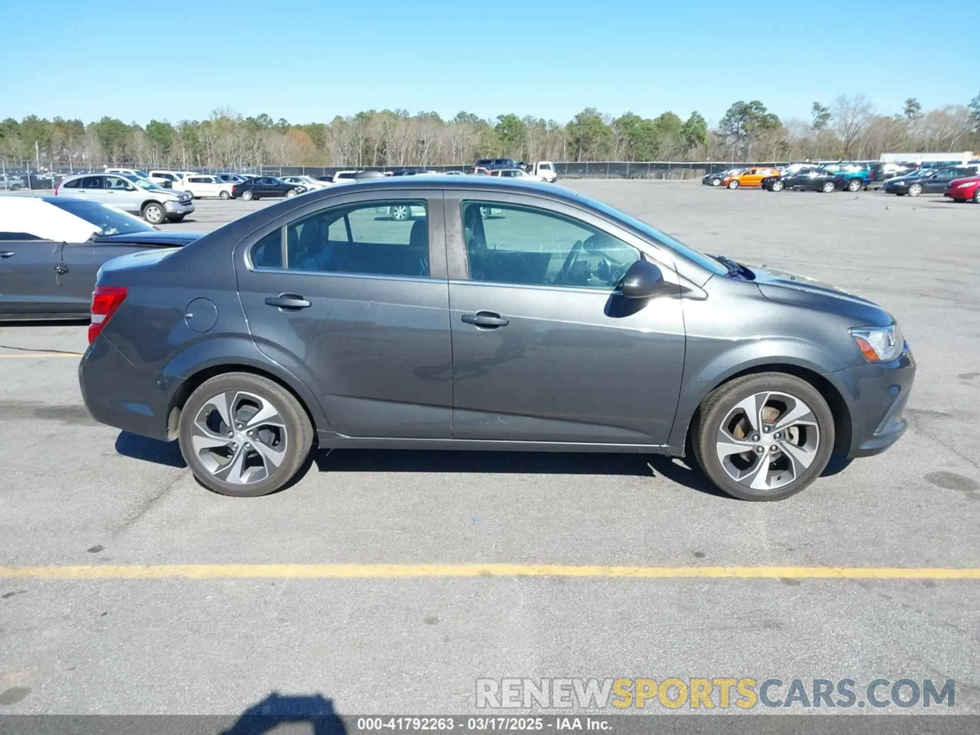 13 Photograph of a damaged car 1G1JF5SB5K4127944 CHEVROLET SONIC 2019