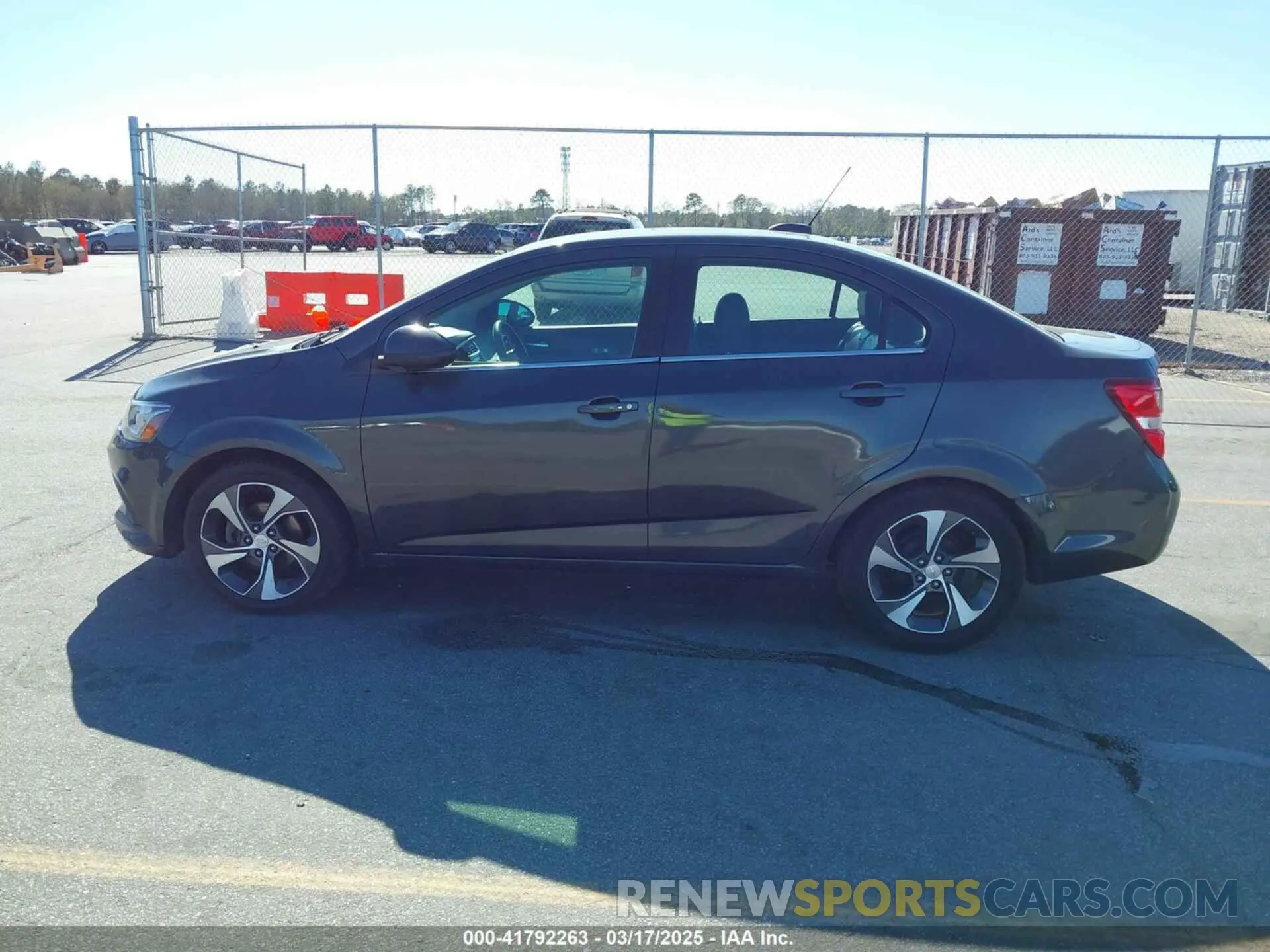 14 Photograph of a damaged car 1G1JF5SB5K4127944 CHEVROLET SONIC 2019