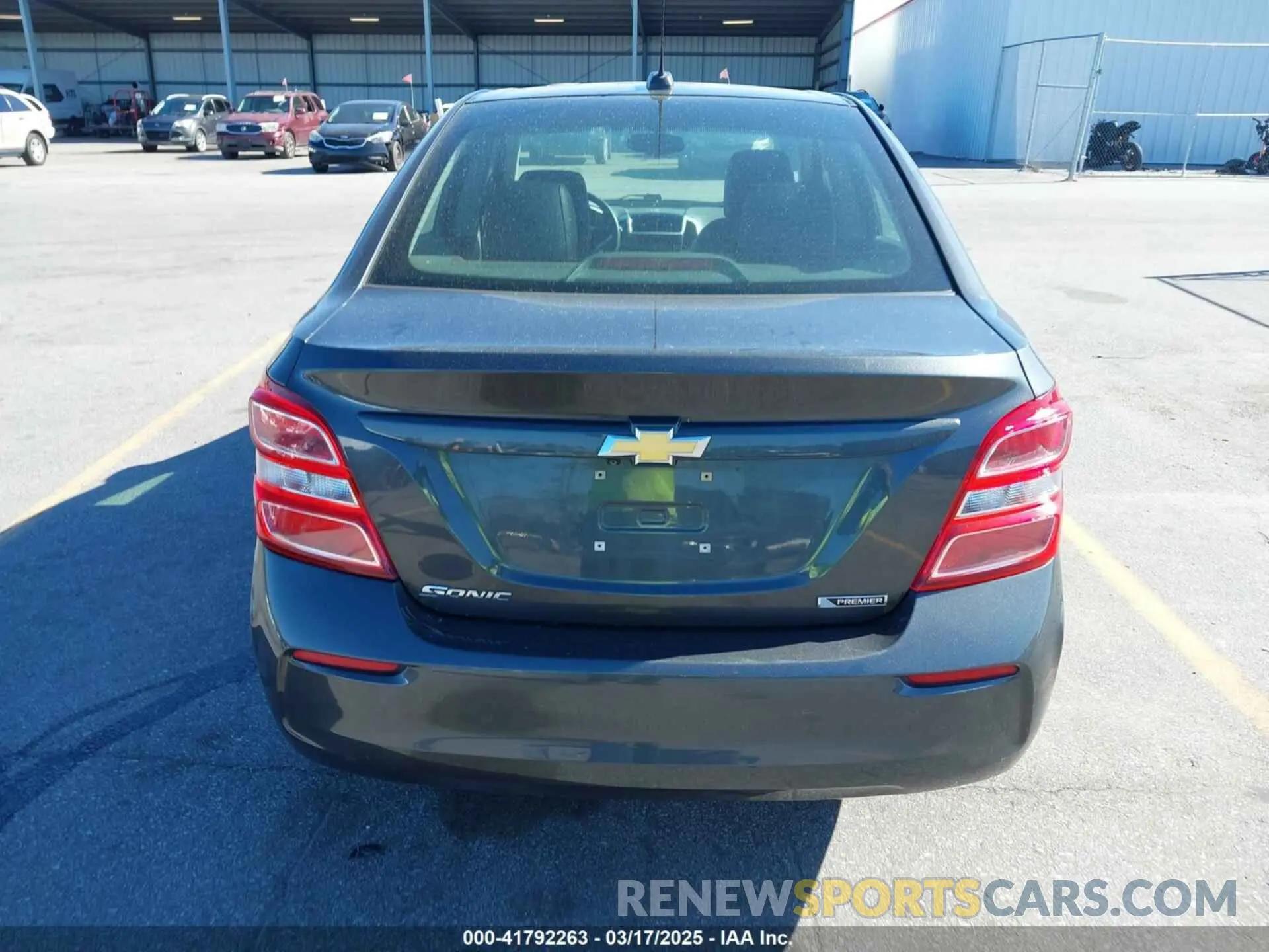 16 Photograph of a damaged car 1G1JF5SB5K4127944 CHEVROLET SONIC 2019