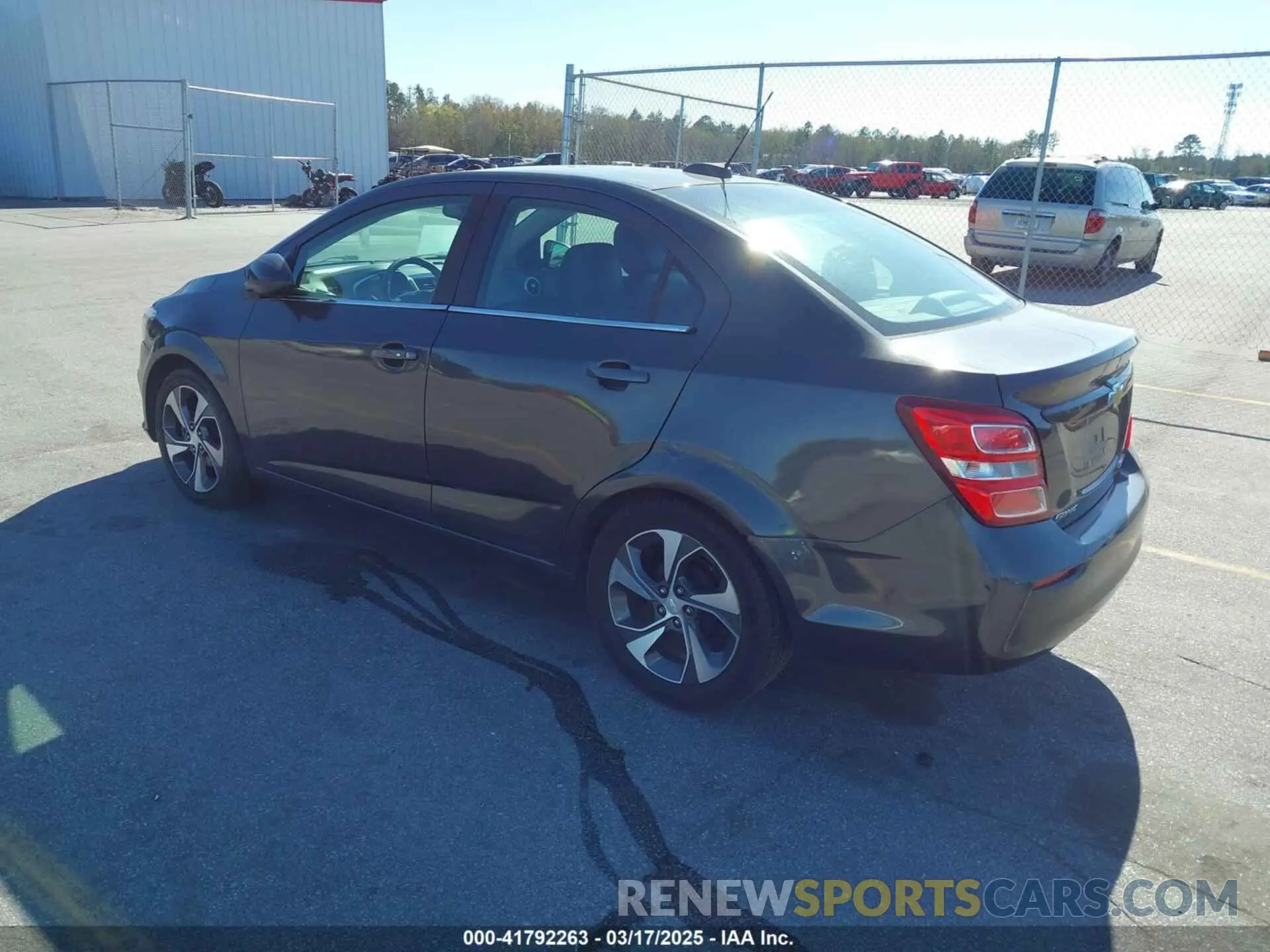 3 Photograph of a damaged car 1G1JF5SB5K4127944 CHEVROLET SONIC 2019