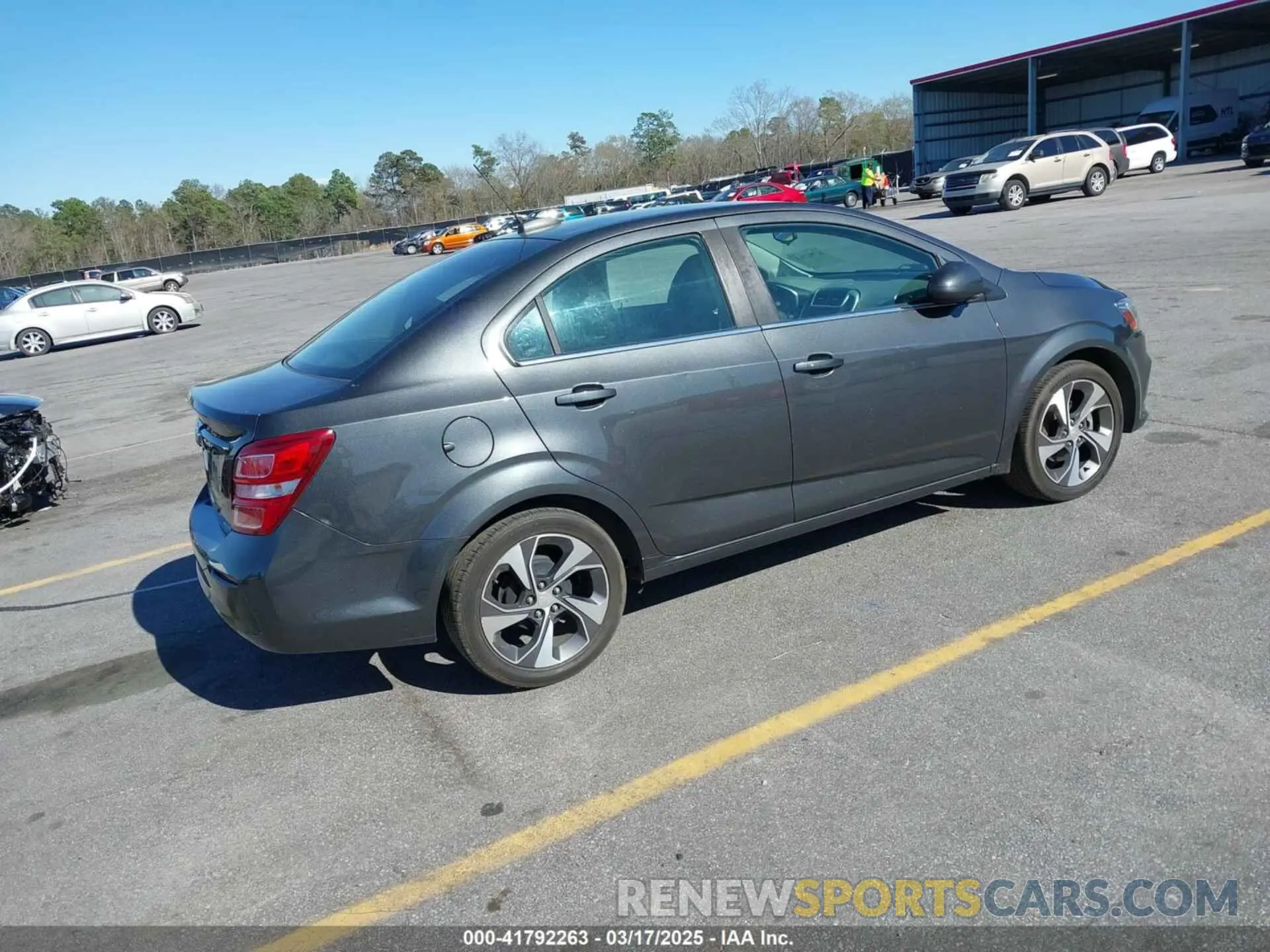 4 Photograph of a damaged car 1G1JF5SB5K4127944 CHEVROLET SONIC 2019