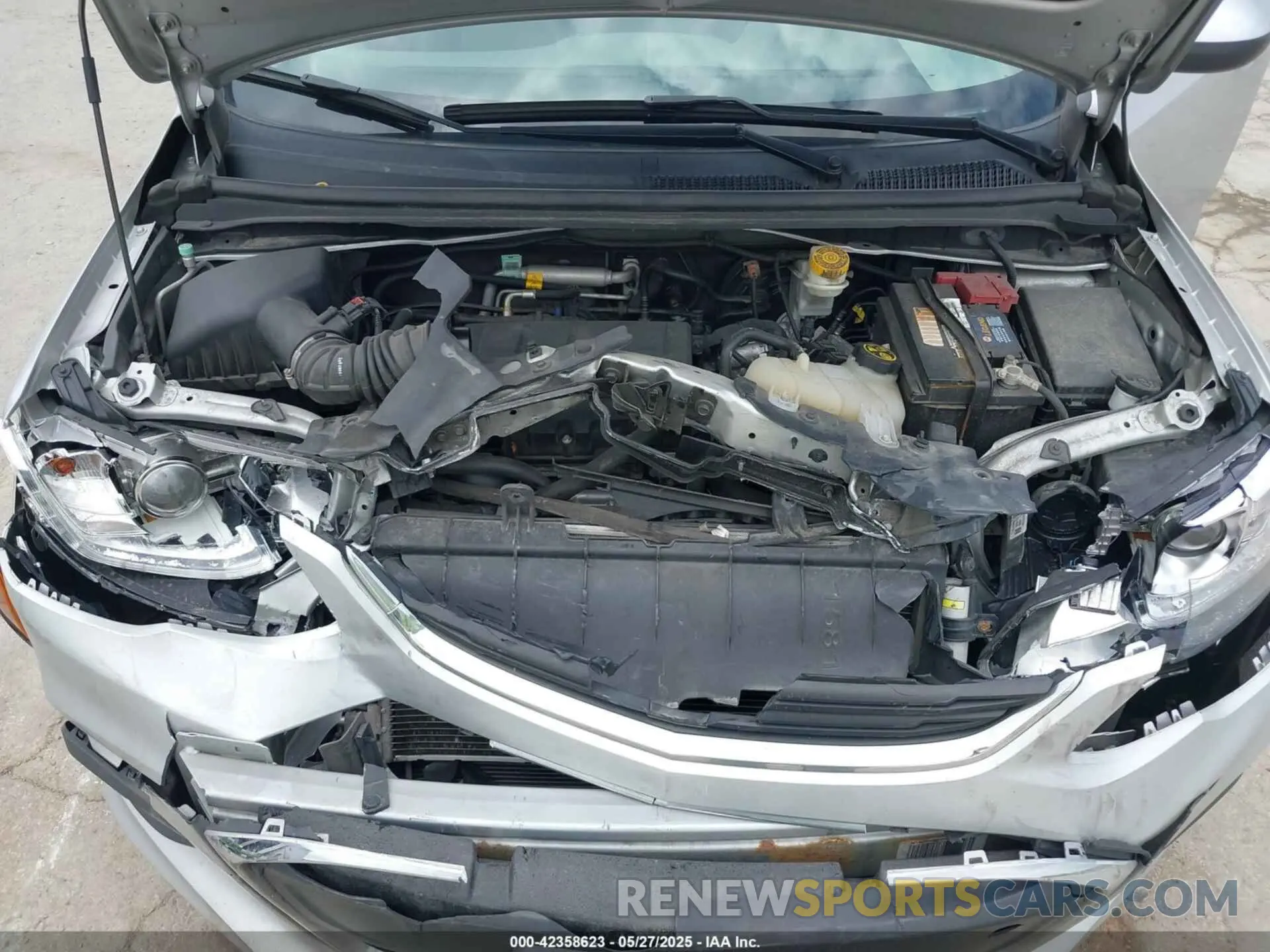 10 Photograph of a damaged car 1G1JF5SB9K4121032 CHEVROLET SONIC 2019