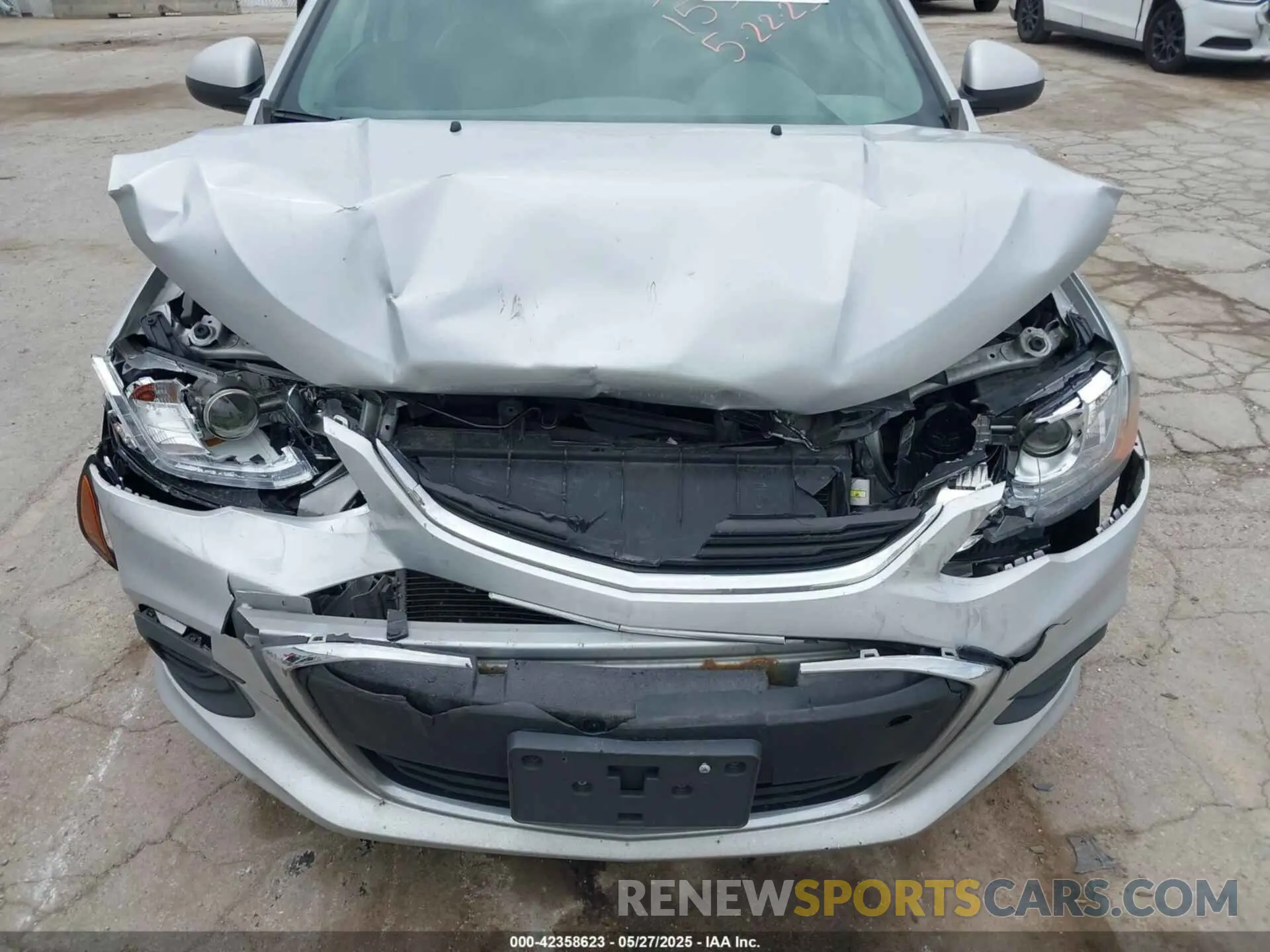 6 Photograph of a damaged car 1G1JF5SB9K4121032 CHEVROLET SONIC 2019