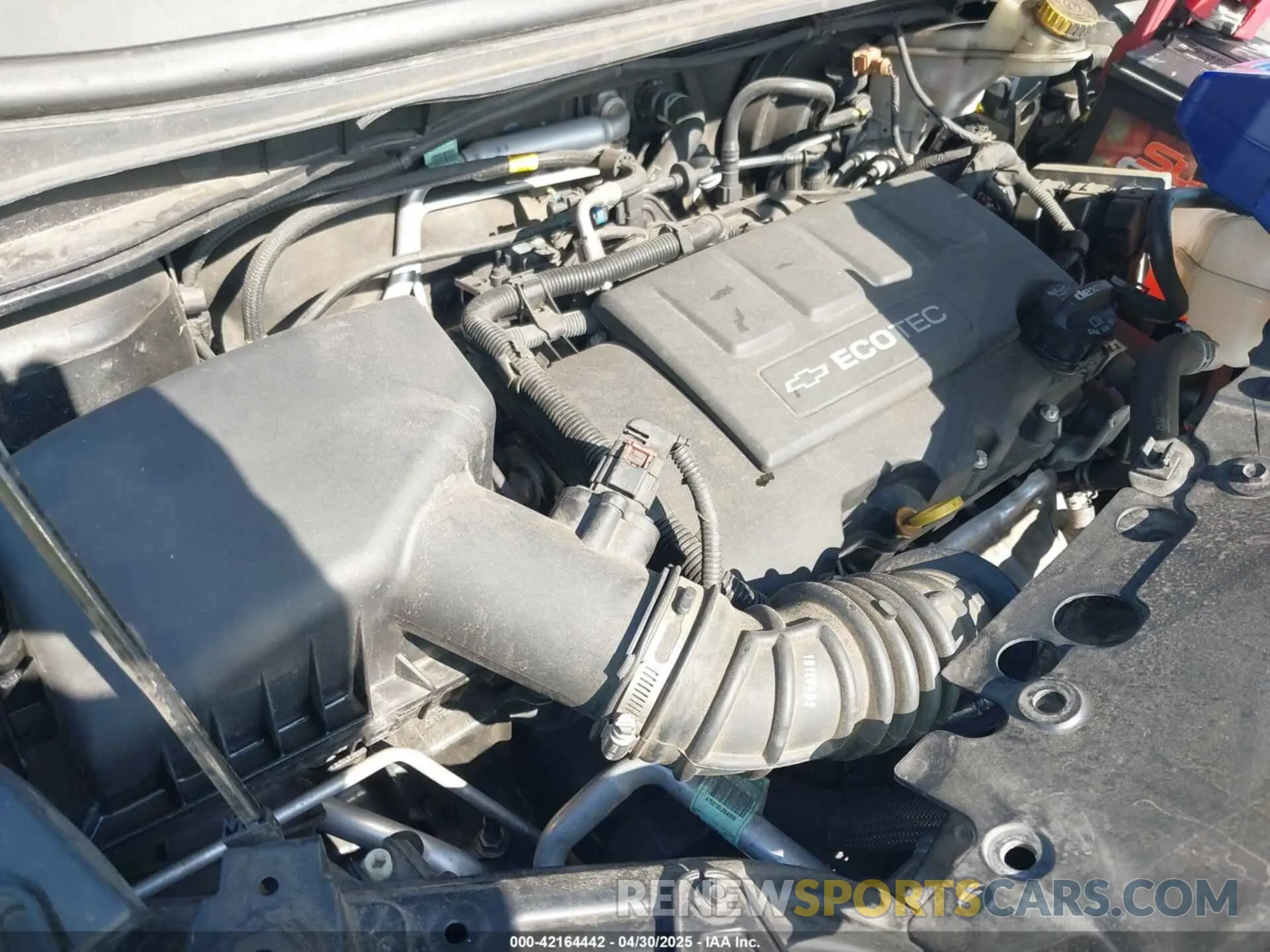 10 Photograph of a damaged car 1G1JF5SB9K4127333 CHEVROLET SONIC 2019