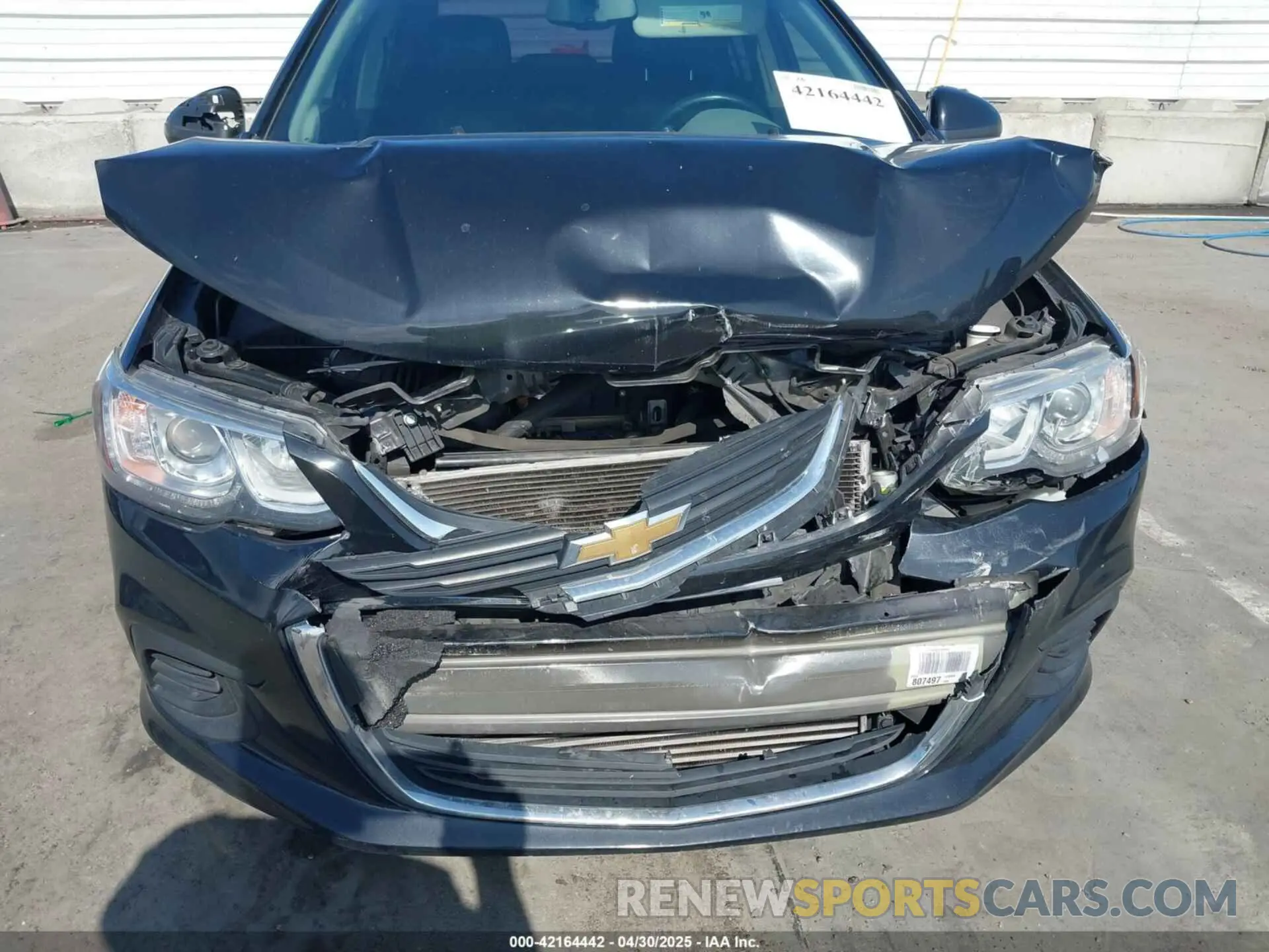 12 Photograph of a damaged car 1G1JF5SB9K4127333 CHEVROLET SONIC 2019