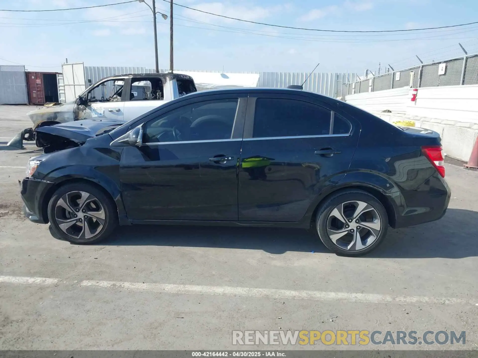 14 Photograph of a damaged car 1G1JF5SB9K4127333 CHEVROLET SONIC 2019