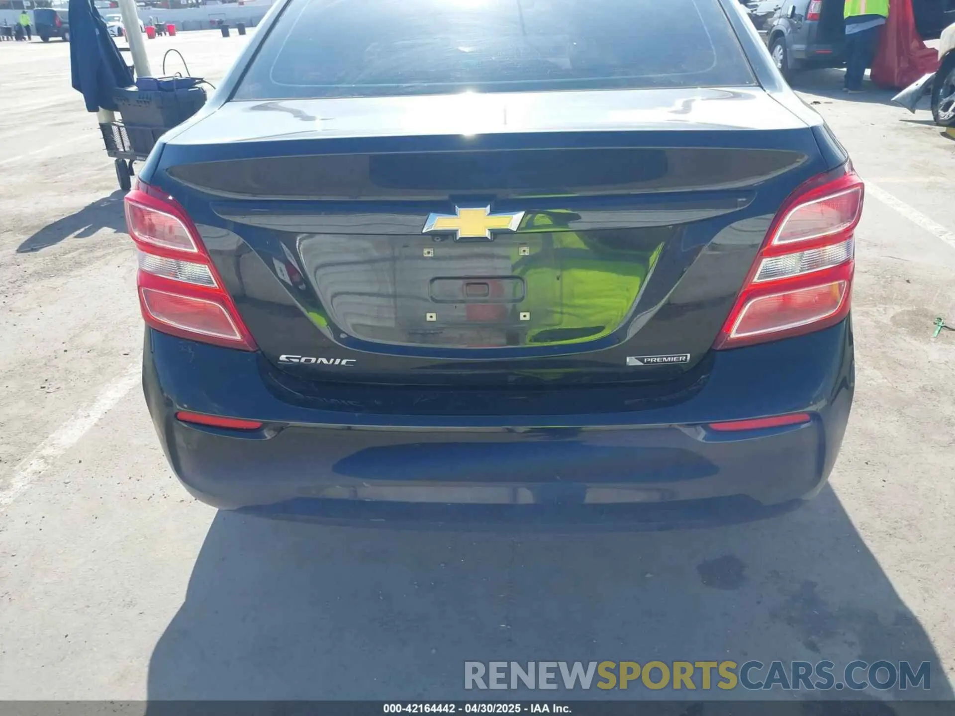 16 Photograph of a damaged car 1G1JF5SB9K4127333 CHEVROLET SONIC 2019