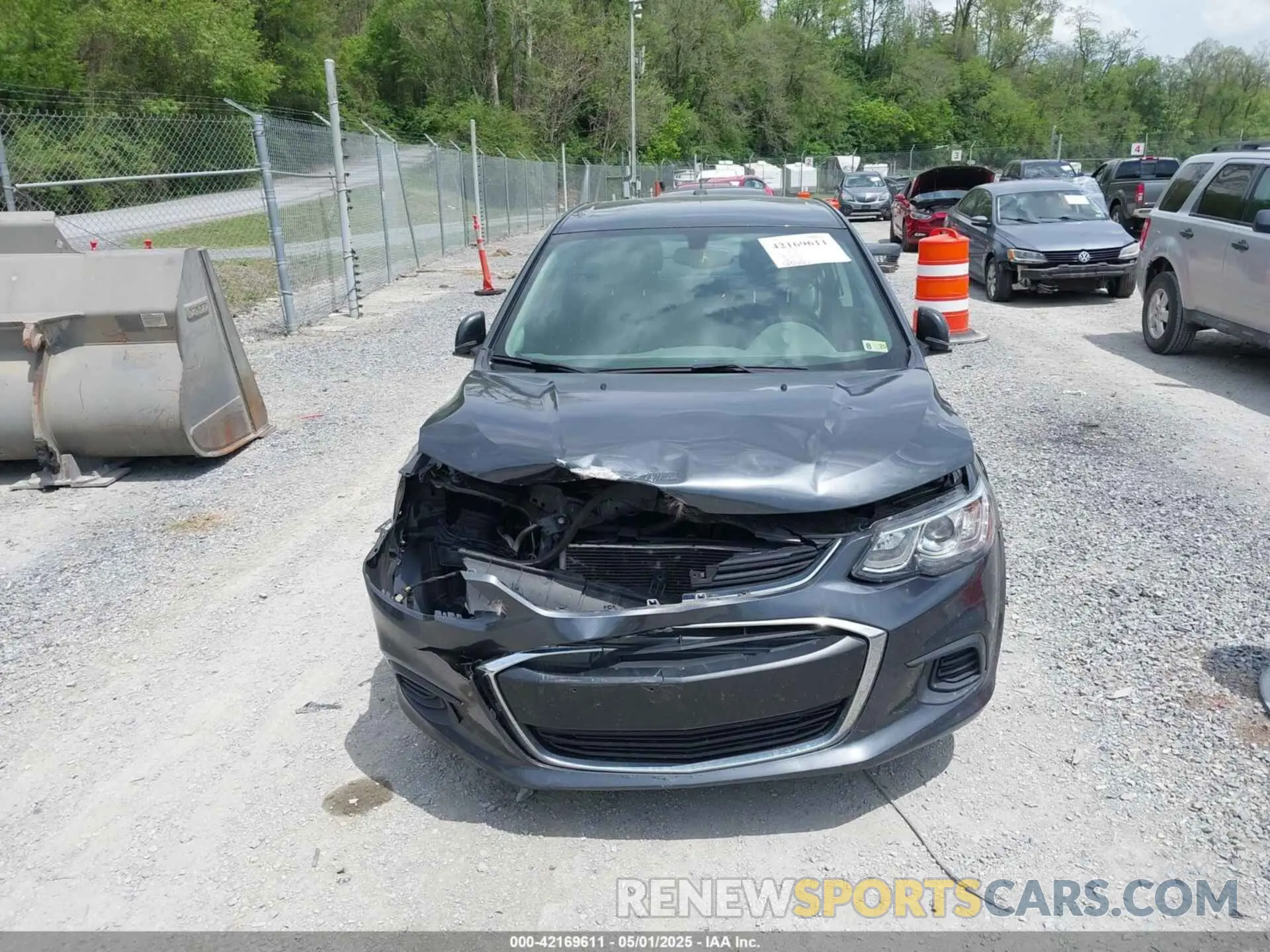 12 Photograph of a damaged car 1G1JF5SBXK4124196 CHEVROLET SONIC 2019
