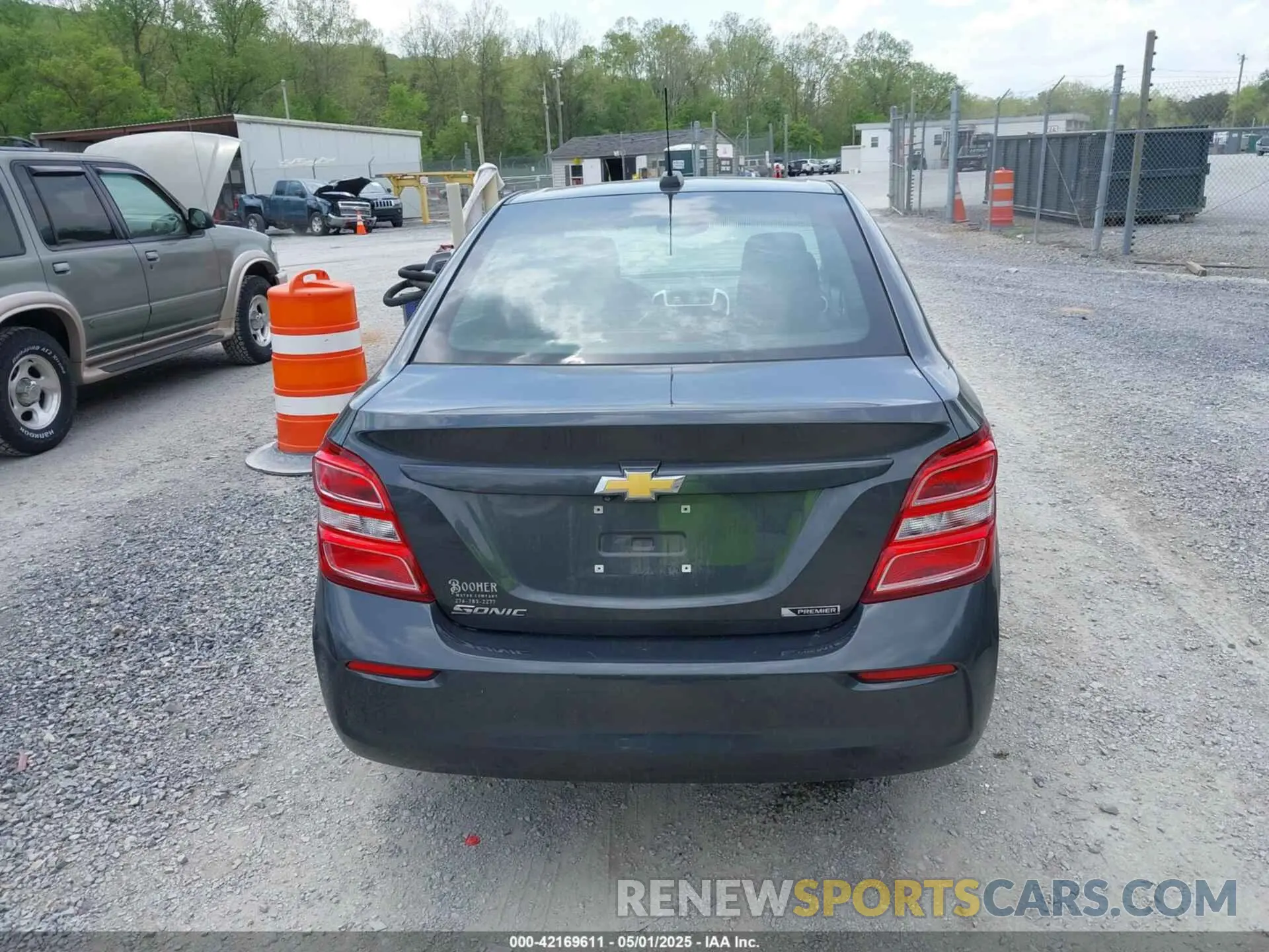 16 Photograph of a damaged car 1G1JF5SBXK4124196 CHEVROLET SONIC 2019
