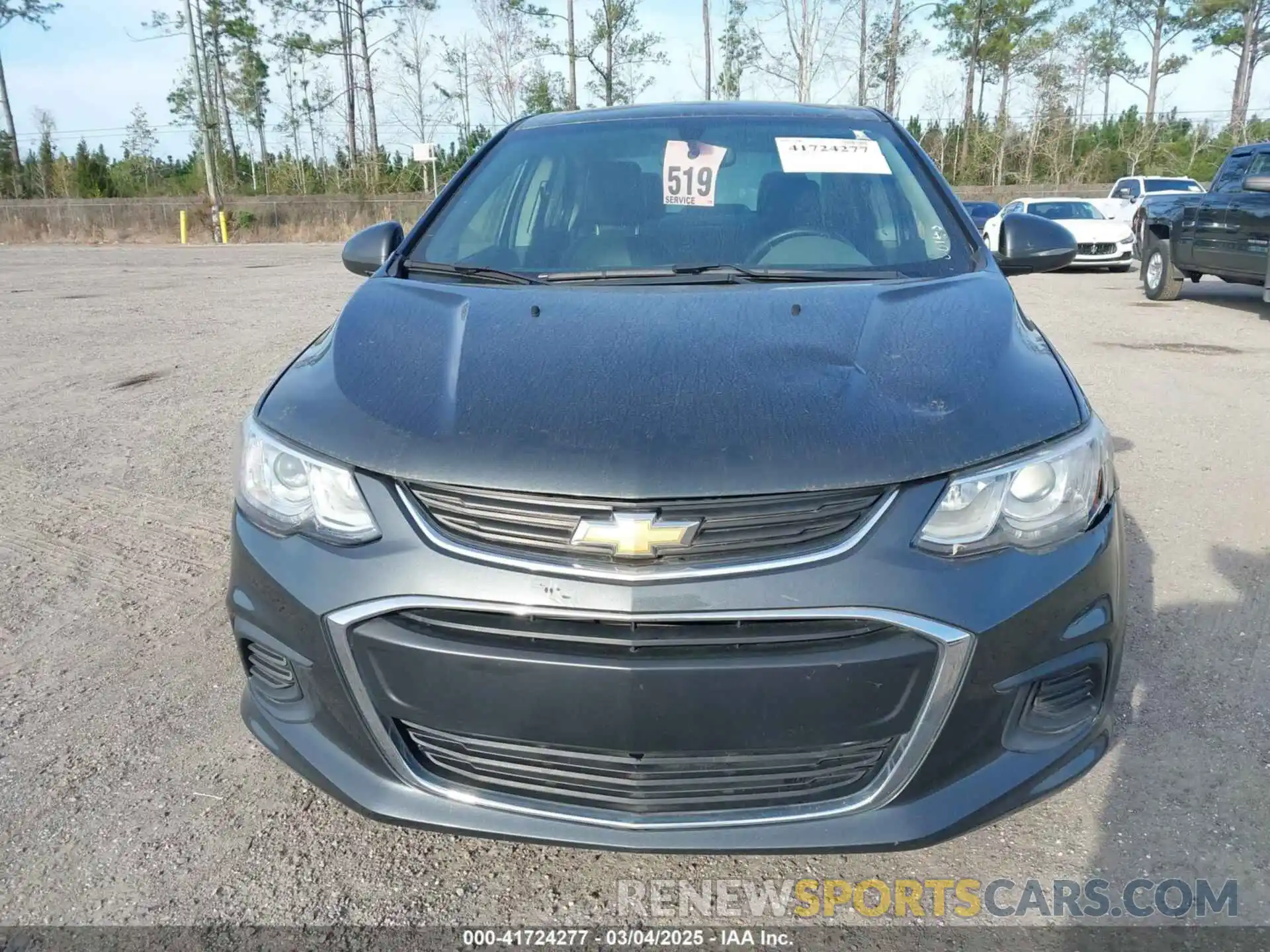 12 Photograph of a damaged car 1G1JF5SBXK4124358 CHEVROLET SONIC 2019