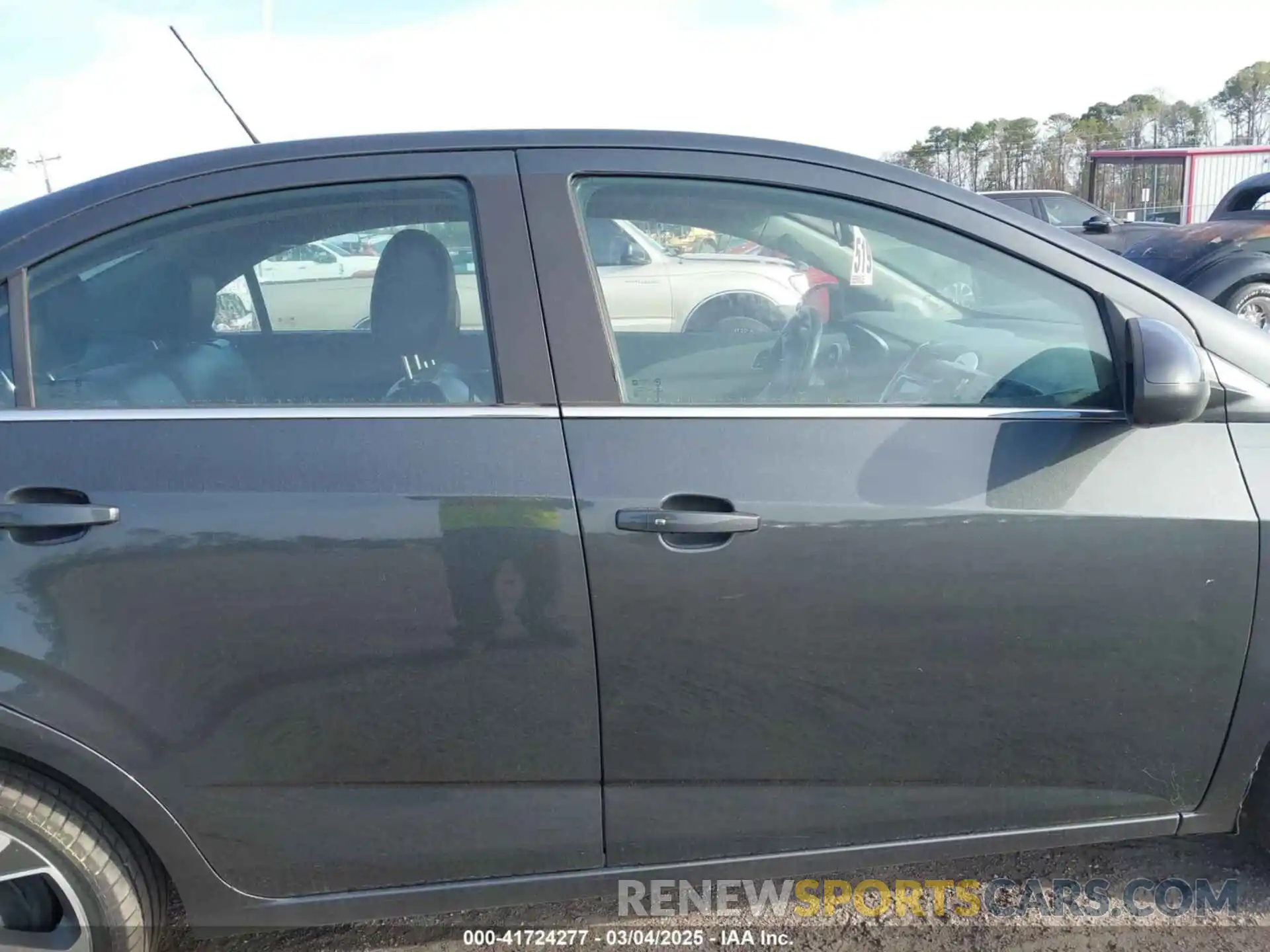 13 Photograph of a damaged car 1G1JF5SBXK4124358 CHEVROLET SONIC 2019