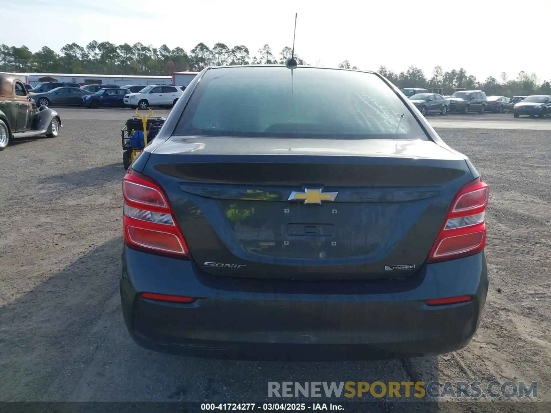 16 Photograph of a damaged car 1G1JF5SBXK4124358 CHEVROLET SONIC 2019