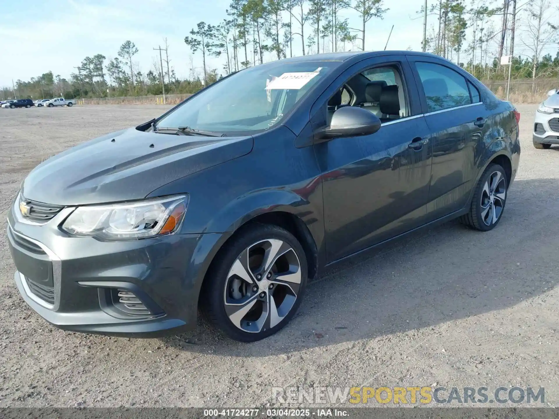 2 Photograph of a damaged car 1G1JF5SBXK4124358 CHEVROLET SONIC 2019