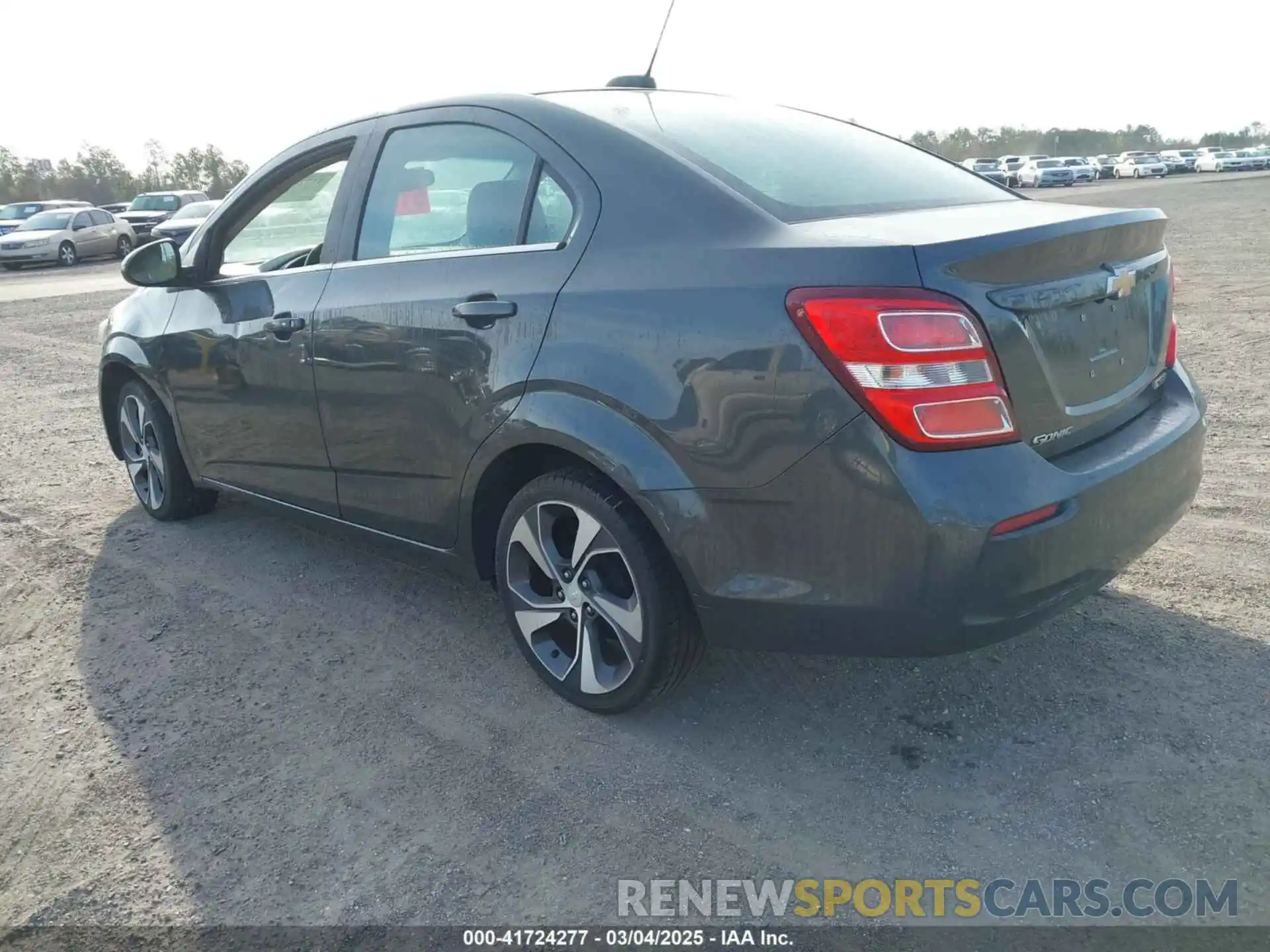 3 Photograph of a damaged car 1G1JF5SBXK4124358 CHEVROLET SONIC 2019