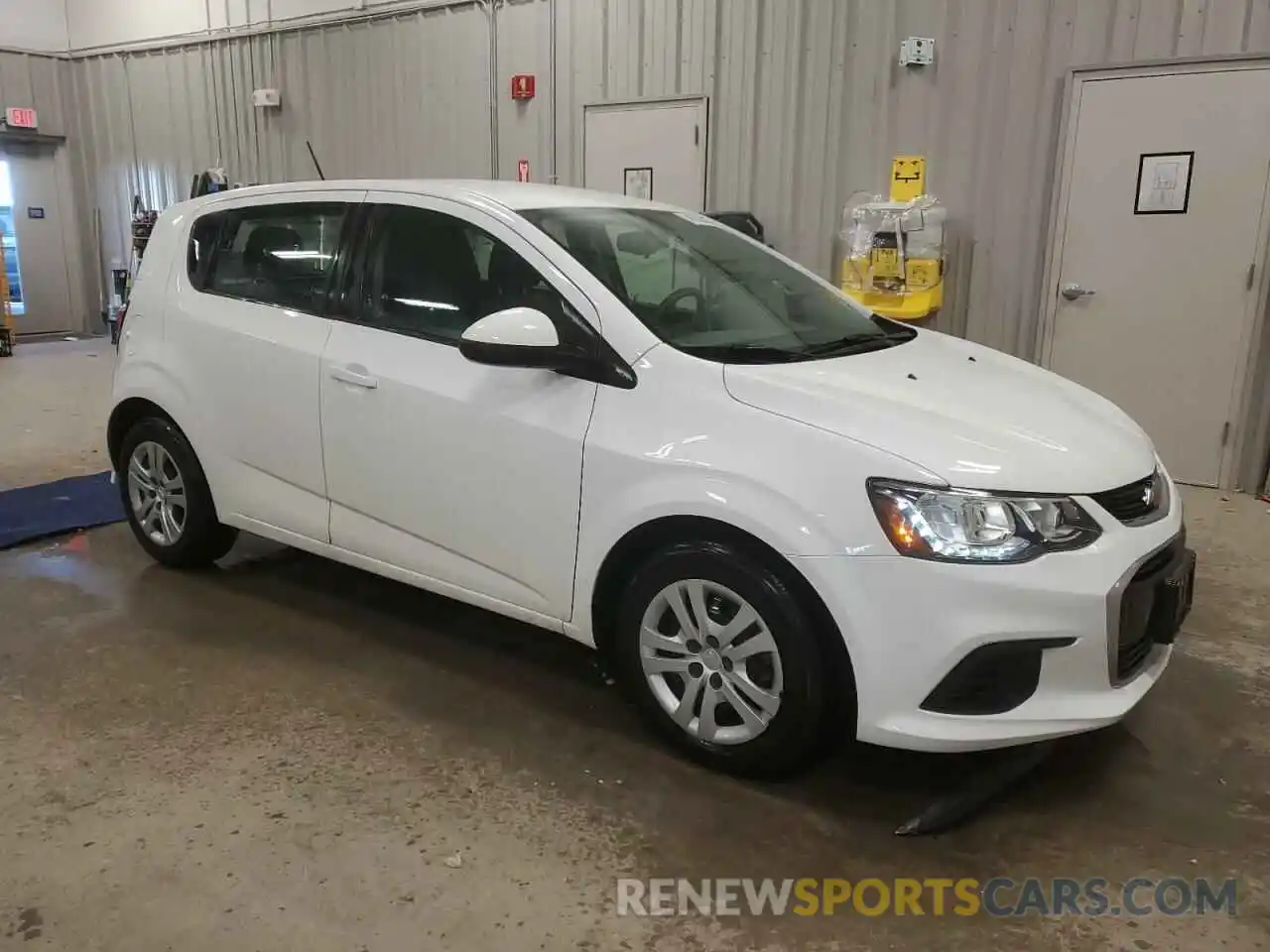 4 Photograph of a damaged car 1G1JG6SBXK4116229 CHEVROLET SONIC 2019