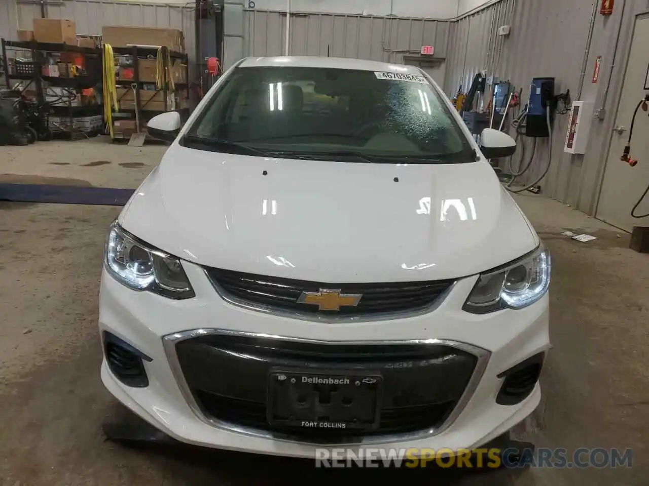 5 Photograph of a damaged car 1G1JG6SBXK4116229 CHEVROLET SONIC 2019