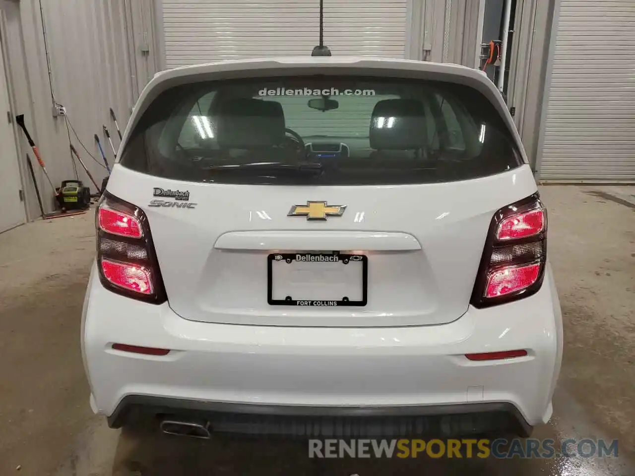 6 Photograph of a damaged car 1G1JG6SBXK4116229 CHEVROLET SONIC 2019