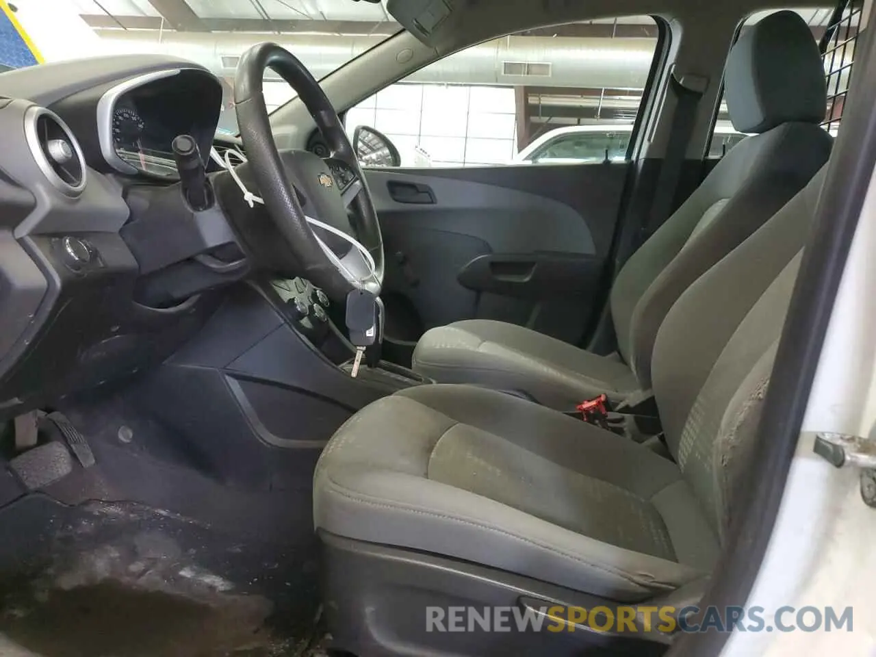 7 Photograph of a damaged car 1G1JG6SBXK4145696 CHEVROLET SONIC 2019