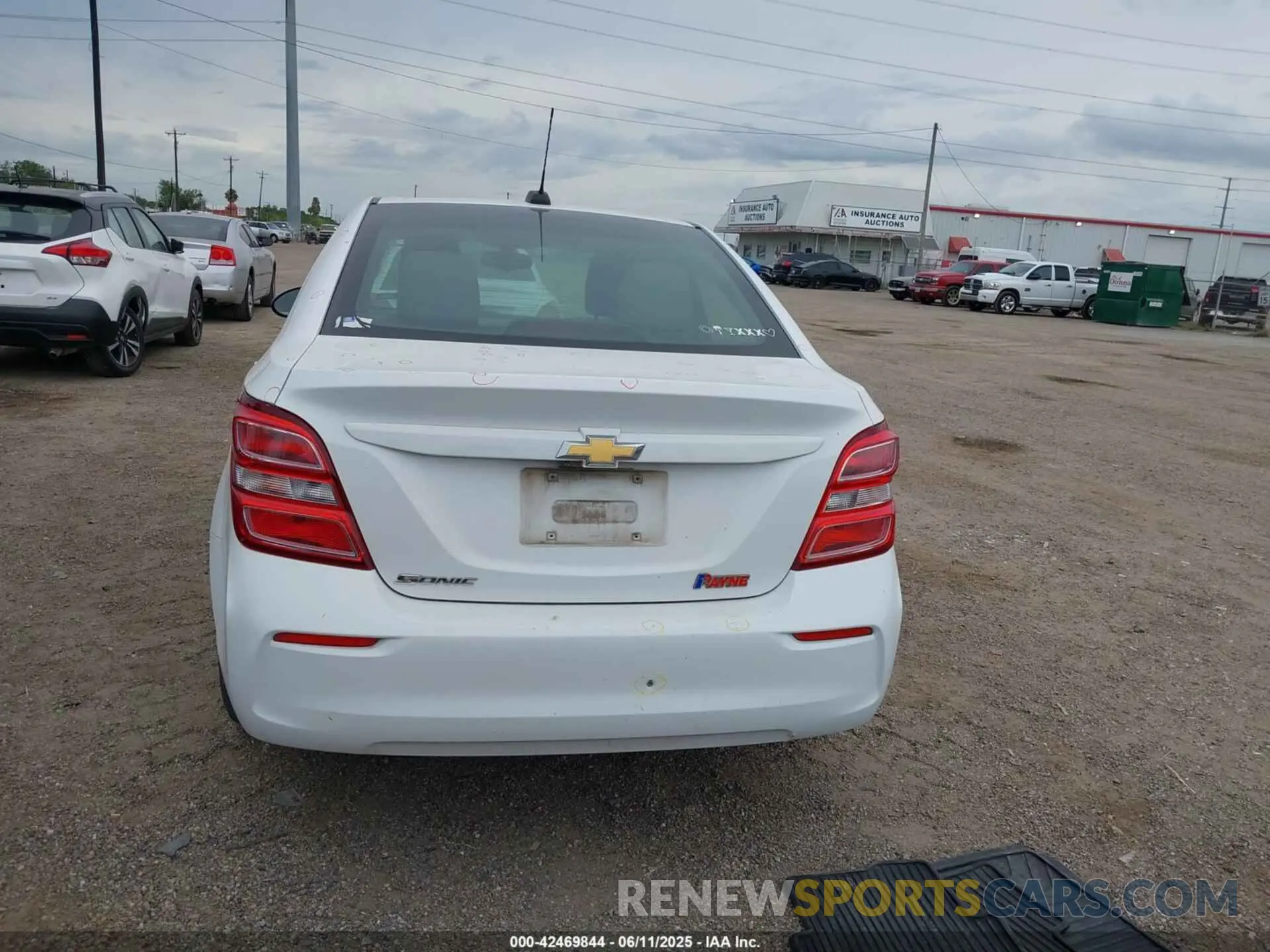 17 Photograph of a damaged car 1G1JB5SB1L4101869 CHEVROLET SONIC 2020