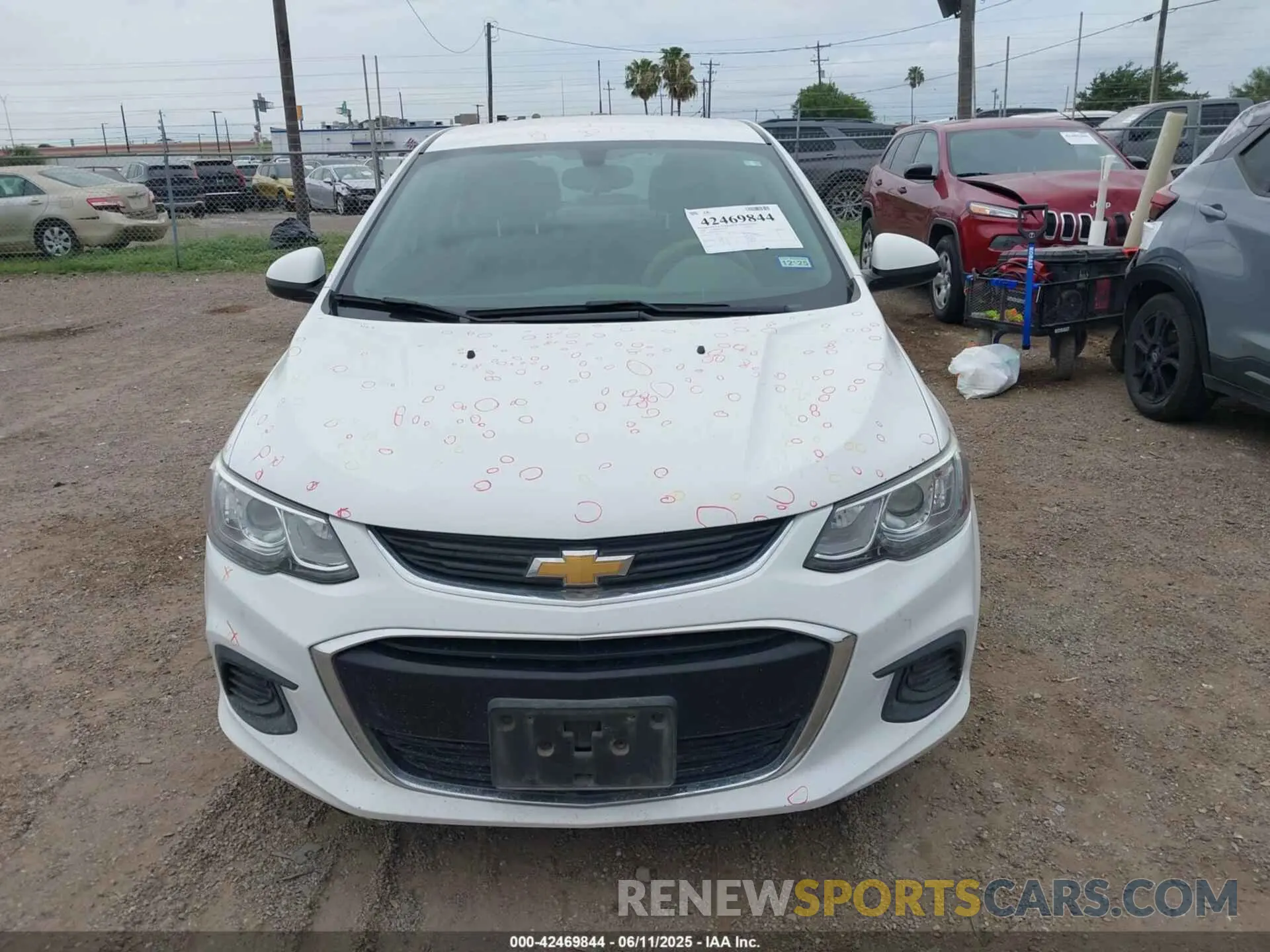 6 Photograph of a damaged car 1G1JB5SB1L4101869 CHEVROLET SONIC 2020