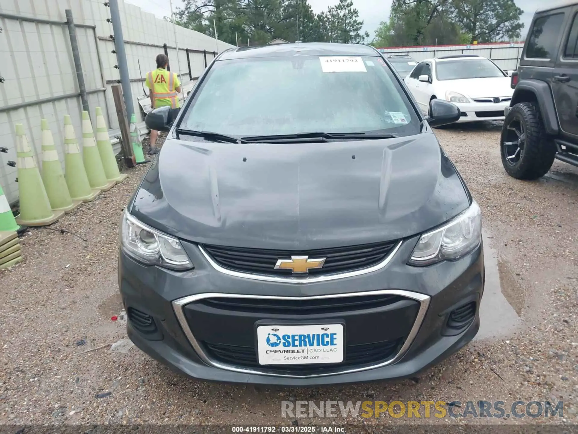 12 Photograph of a damaged car 1G1JB5SB5L4142747 CHEVROLET SONIC 2020