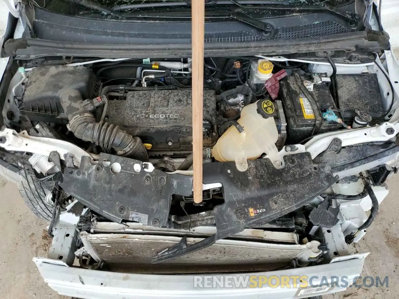 11 Photograph of a damaged car 1G1JB5SB7L4105019 CHEVROLET SONIC 2020