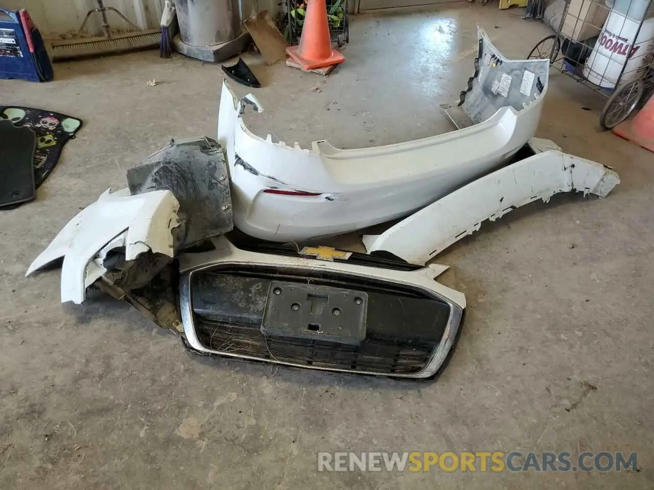 12 Photograph of a damaged car 1G1JB5SB7L4105019 CHEVROLET SONIC 2020