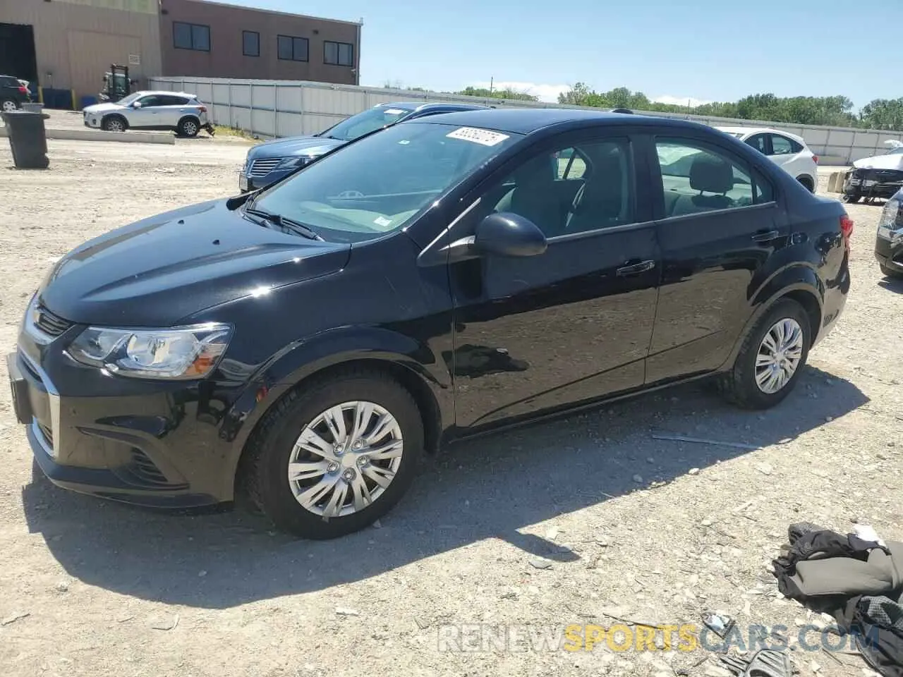 1 Photograph of a damaged car 1G1JB5SB7L4107997 CHEVROLET SONIC 2020