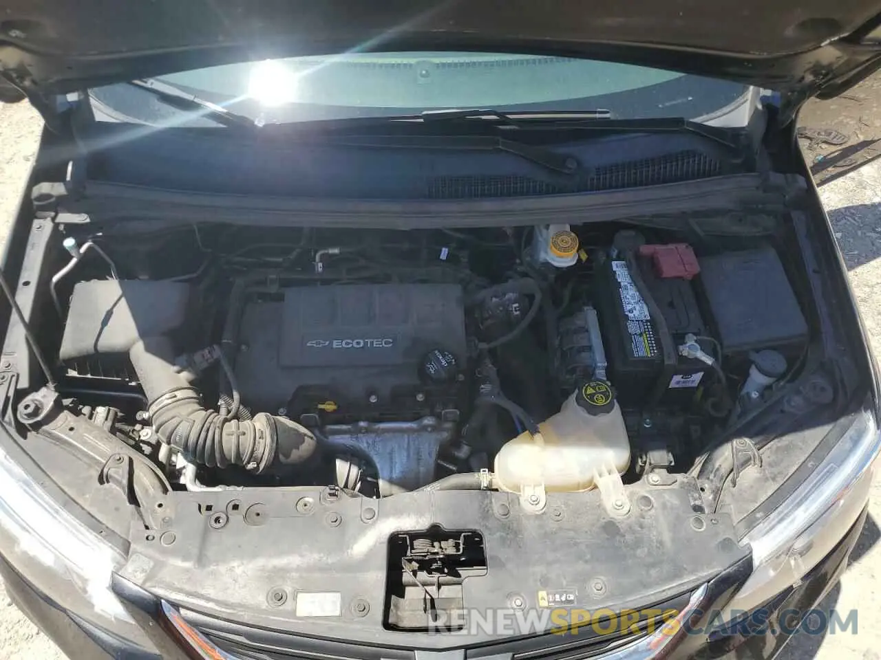 11 Photograph of a damaged car 1G1JB5SB7L4107997 CHEVROLET SONIC 2020