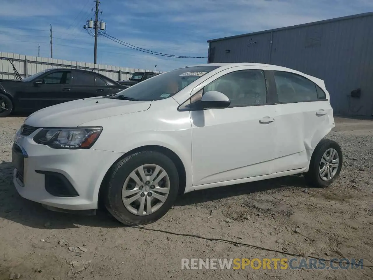 1 Photograph of a damaged car 1G1JB5SB9L4100341 CHEVROLET SONIC 2020