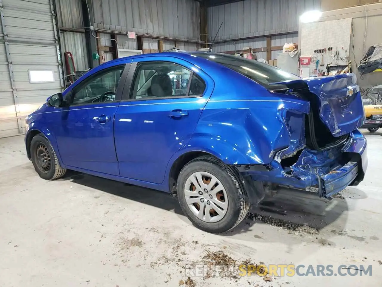 2 Photograph of a damaged car 1G1JB5SBXL4140461 CHEVROLET SONIC 2020