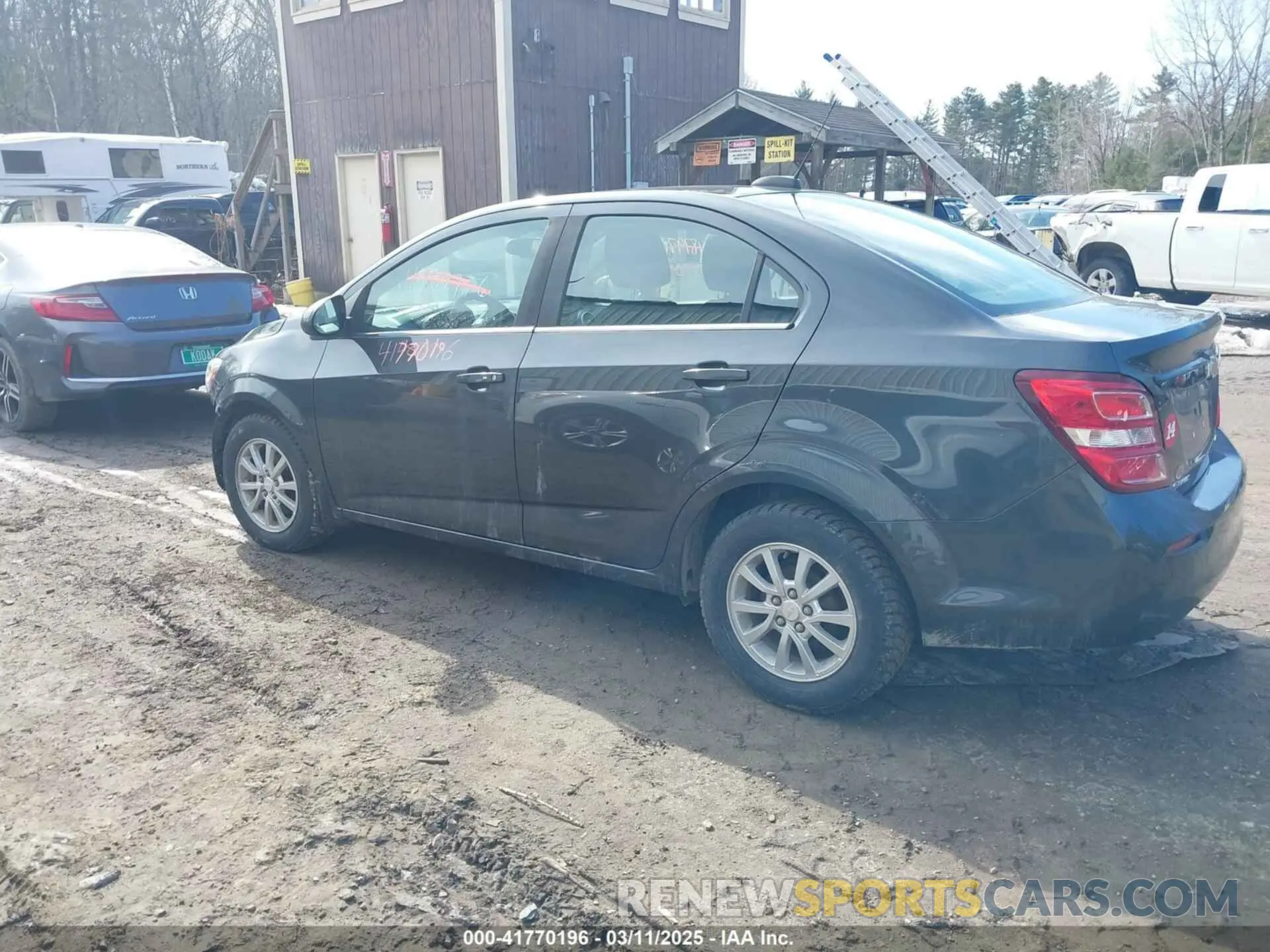 14 Photograph of a damaged car 1G1JD5SB0L4118267 CHEVROLET SONIC 2020